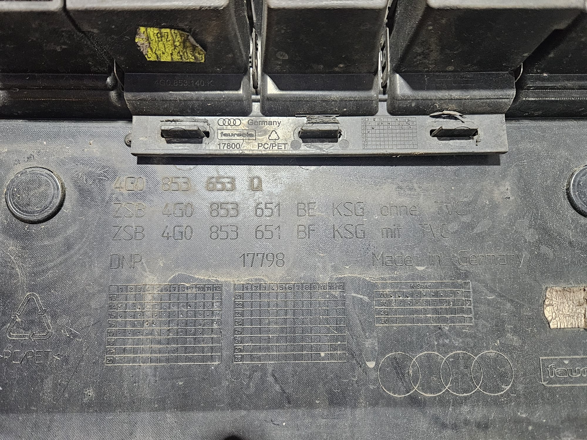 Originial Audi A6 C7 Kühlergrill