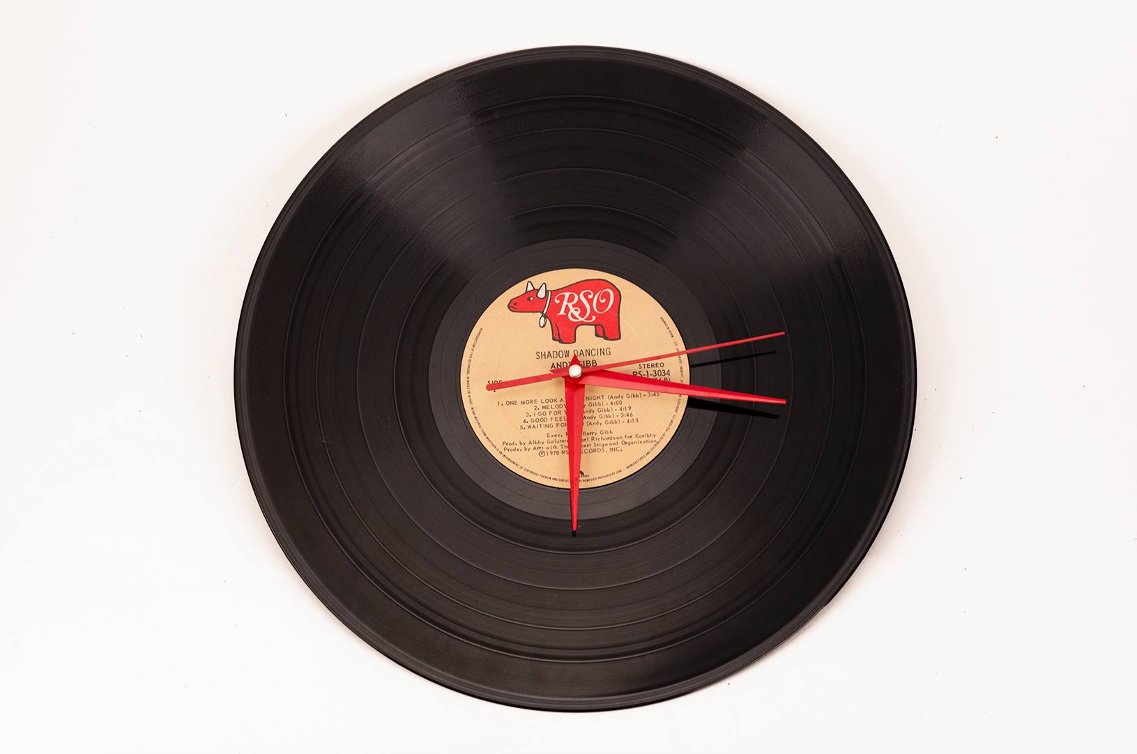 Horloge Vinyle Vintage