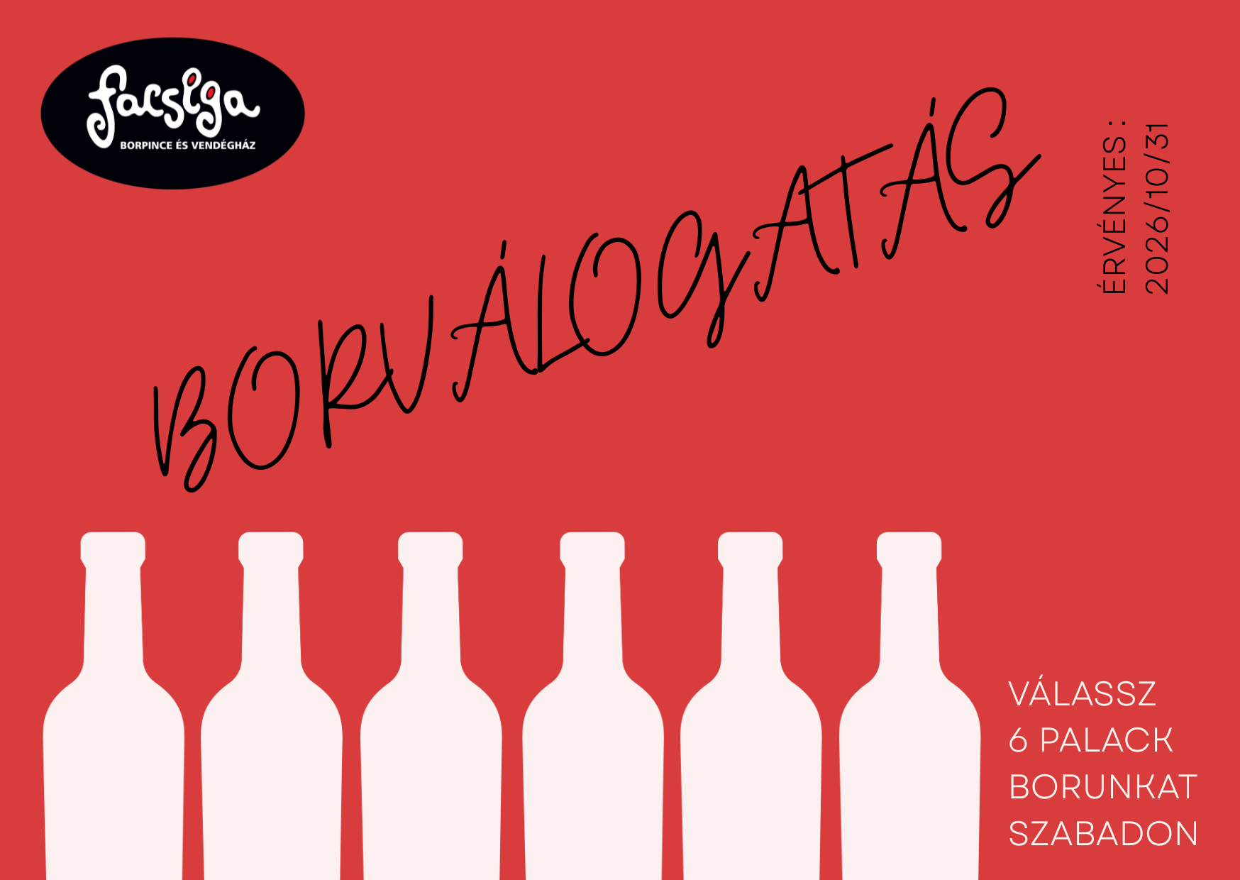 Borválogatás (6 Palack szabadon)