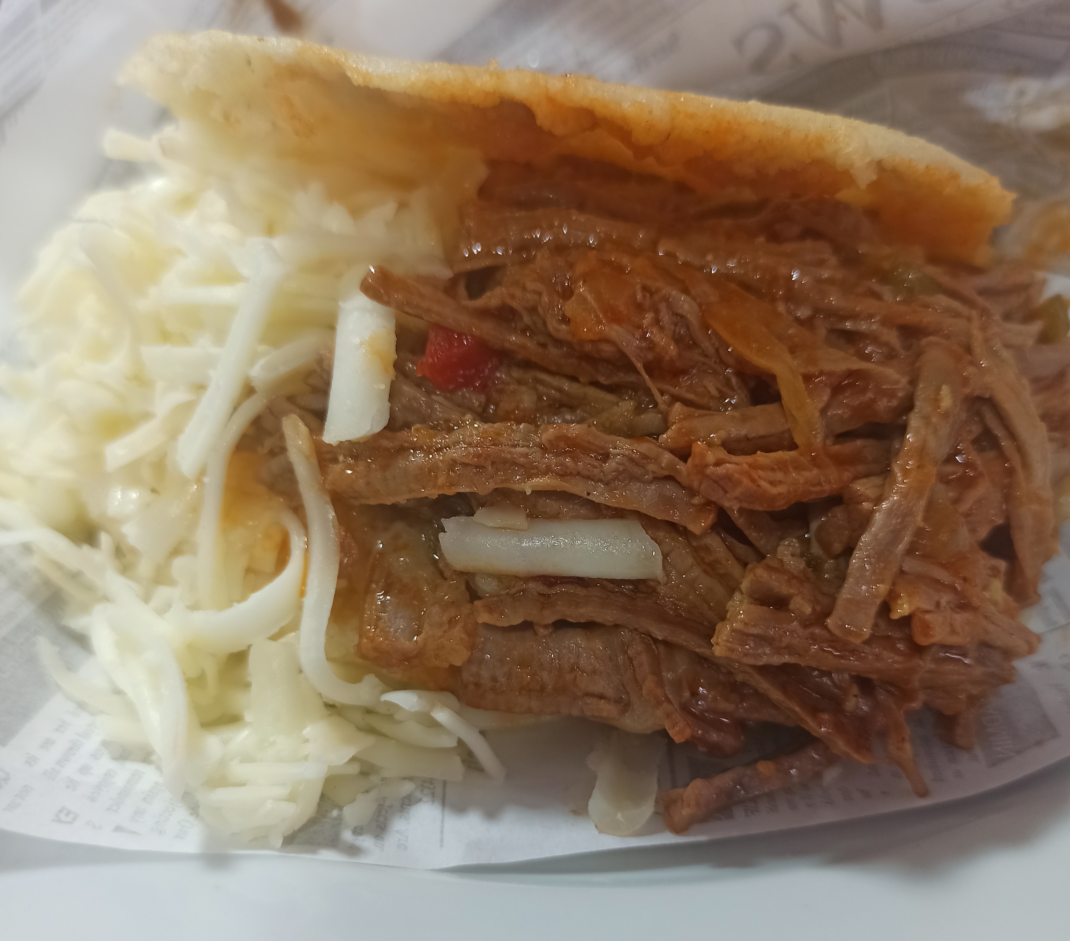 Arepa Peluda