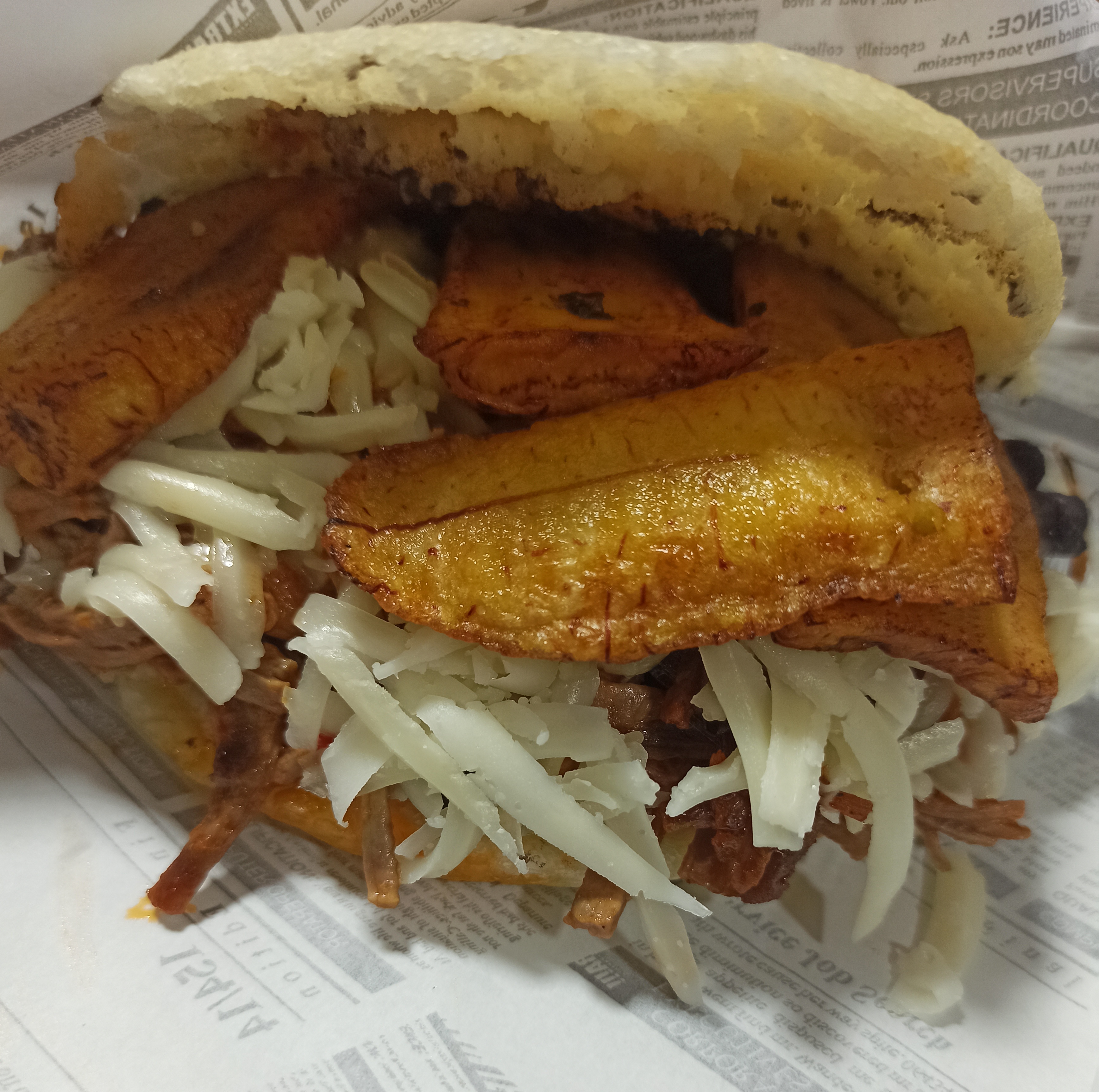 Arepa Pabellon Criollo 