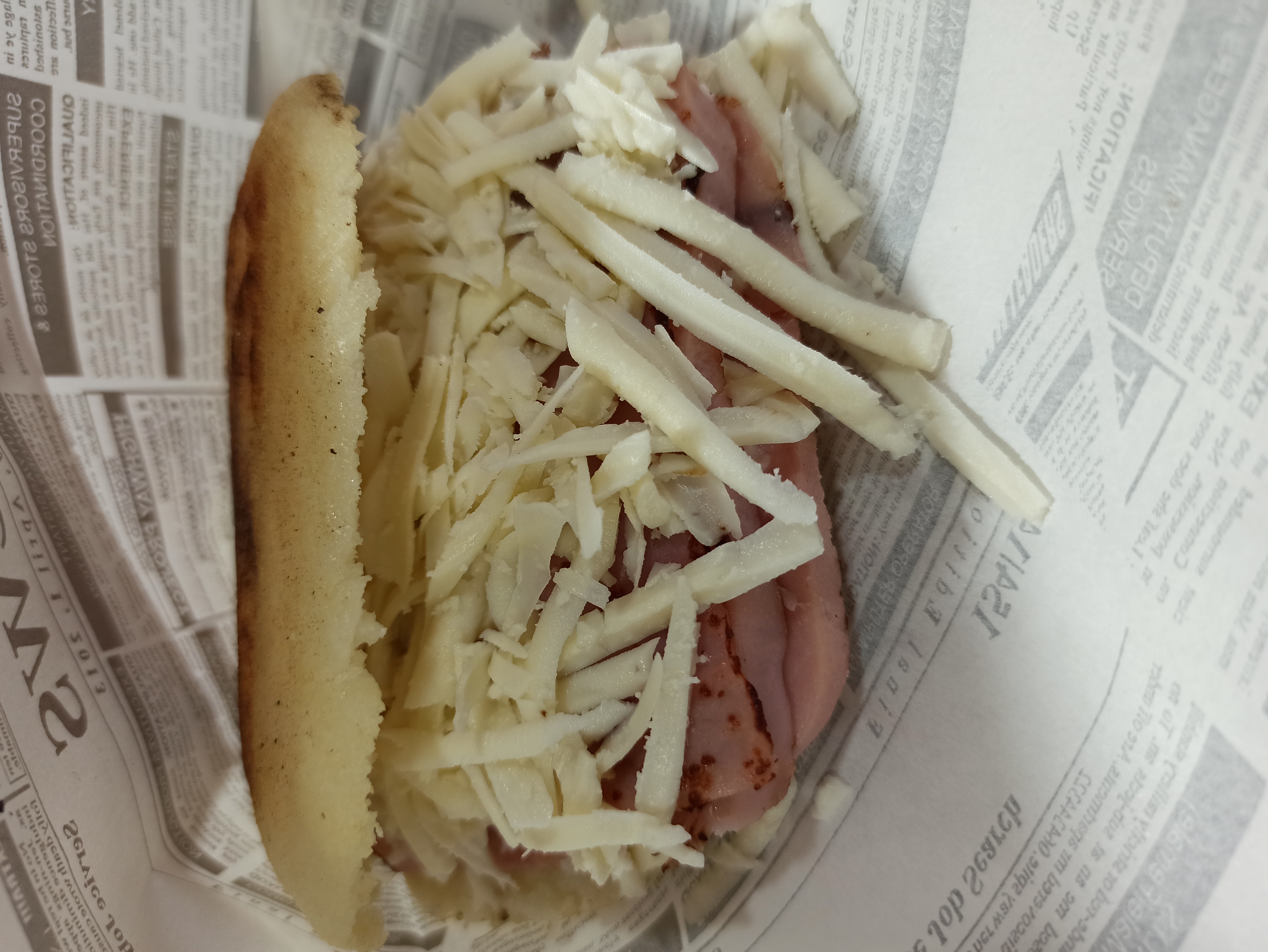 Arepa Jamón Queso