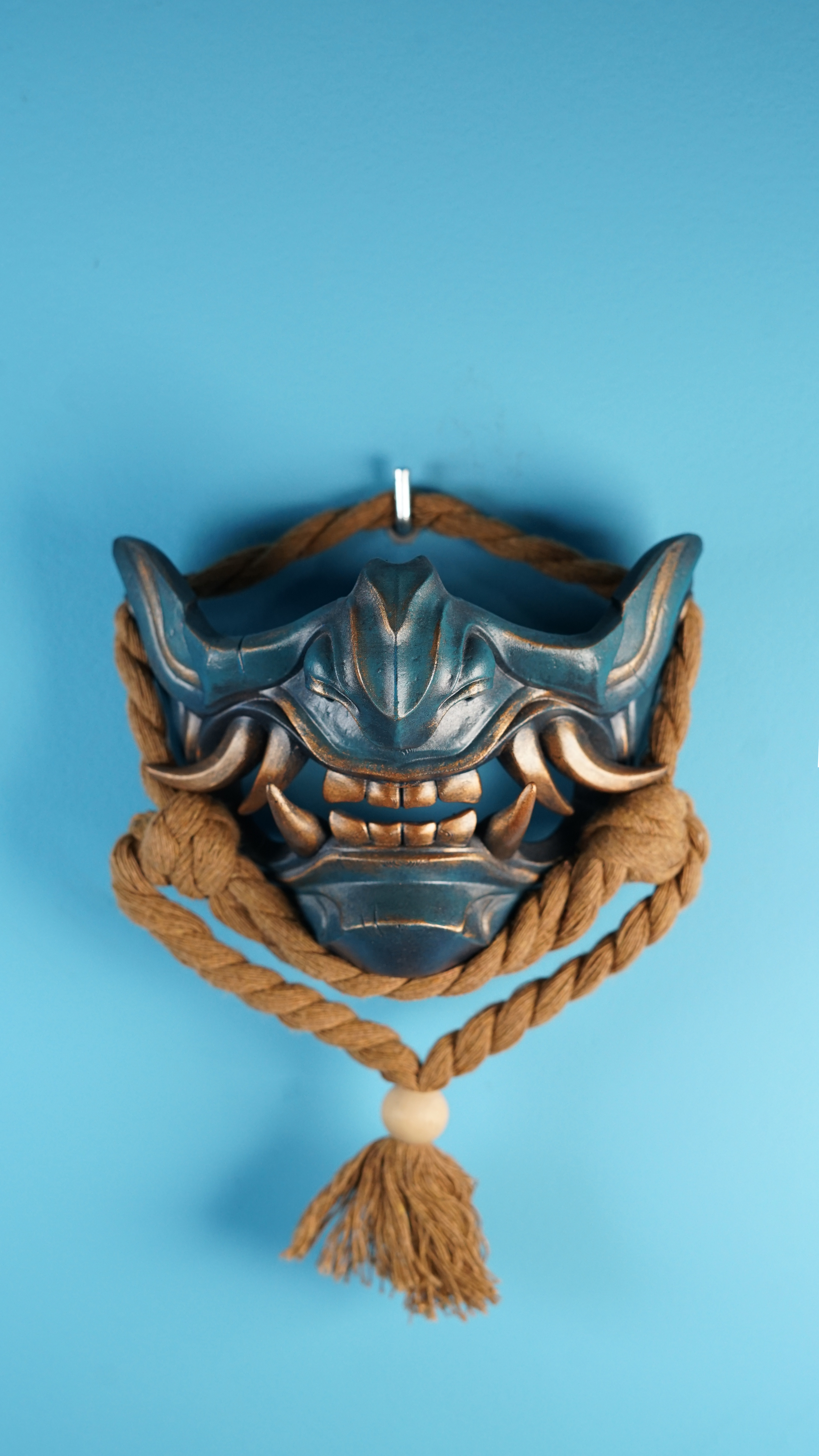 Máscara Menpo Samurái.