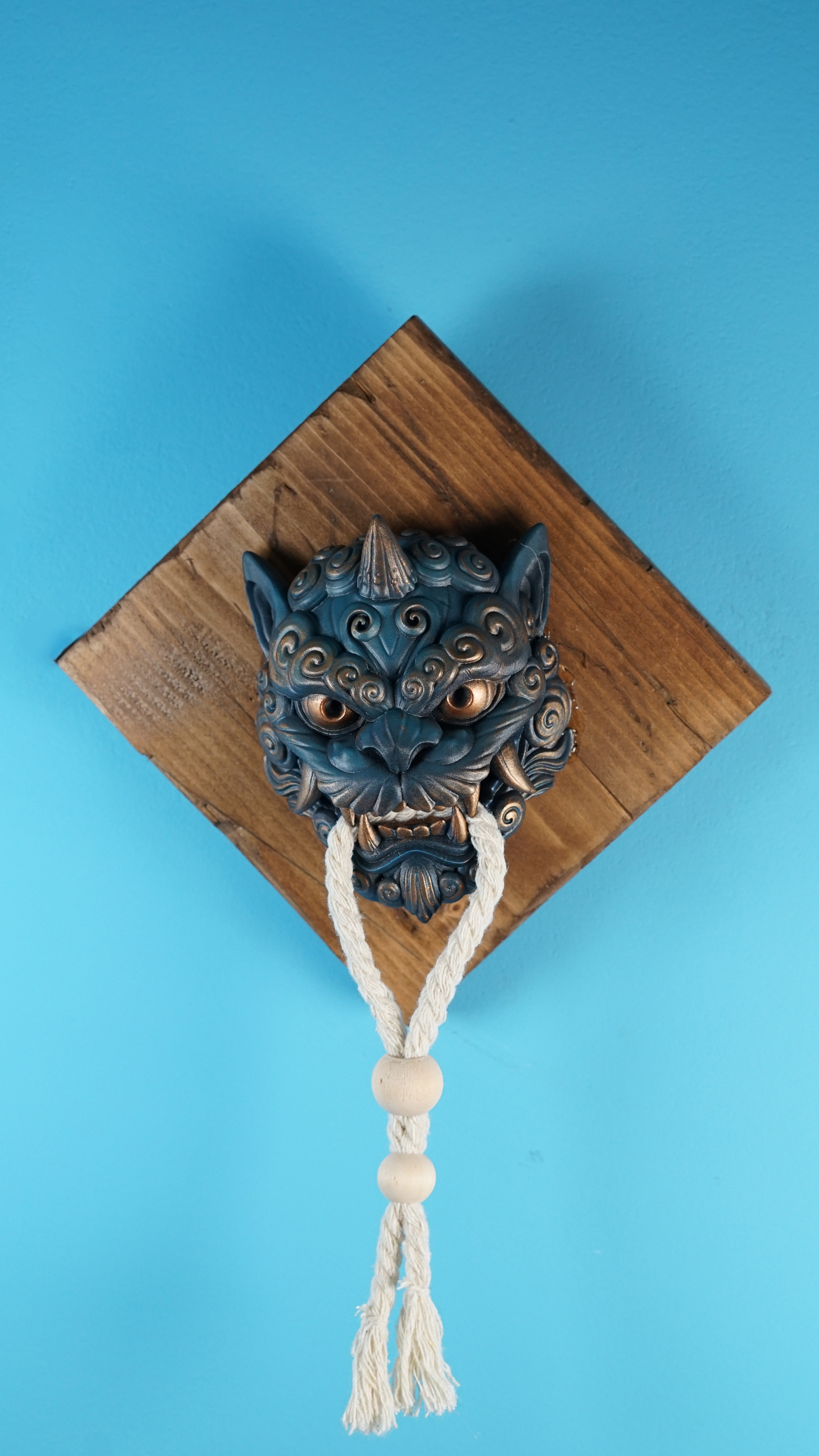 Máscara de Perro Fú