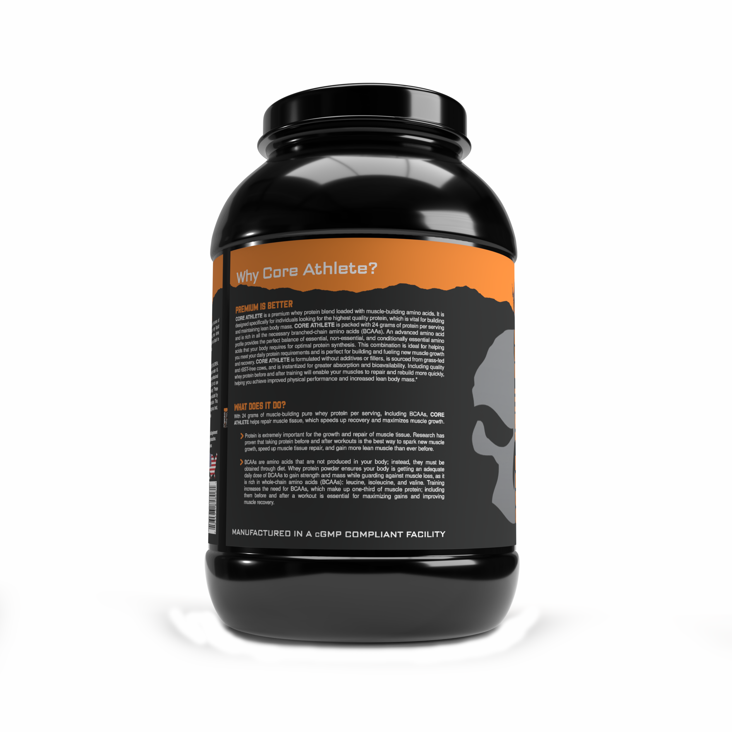 CORE ATHLETE Premium Whey Blend 4 lbs (1825g)
