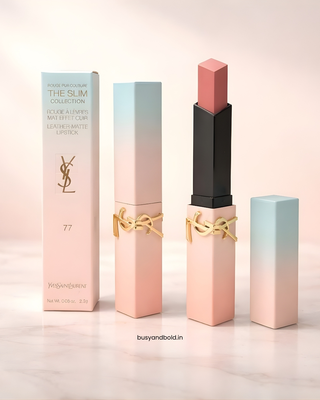 Ysl Rouge 77 The Slim Collection Matte Lipstick