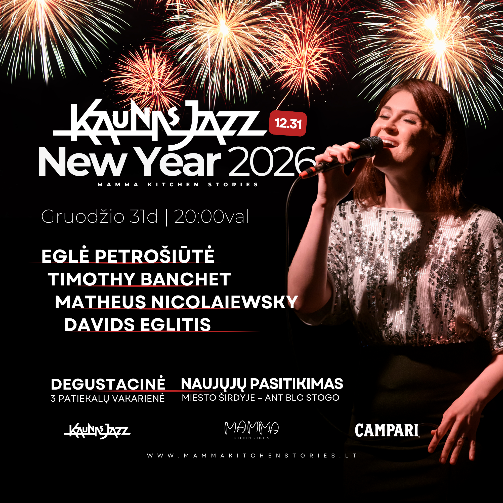 Naujieji 2026 - Kaunas Jazz & Mamma Kitchen Stories