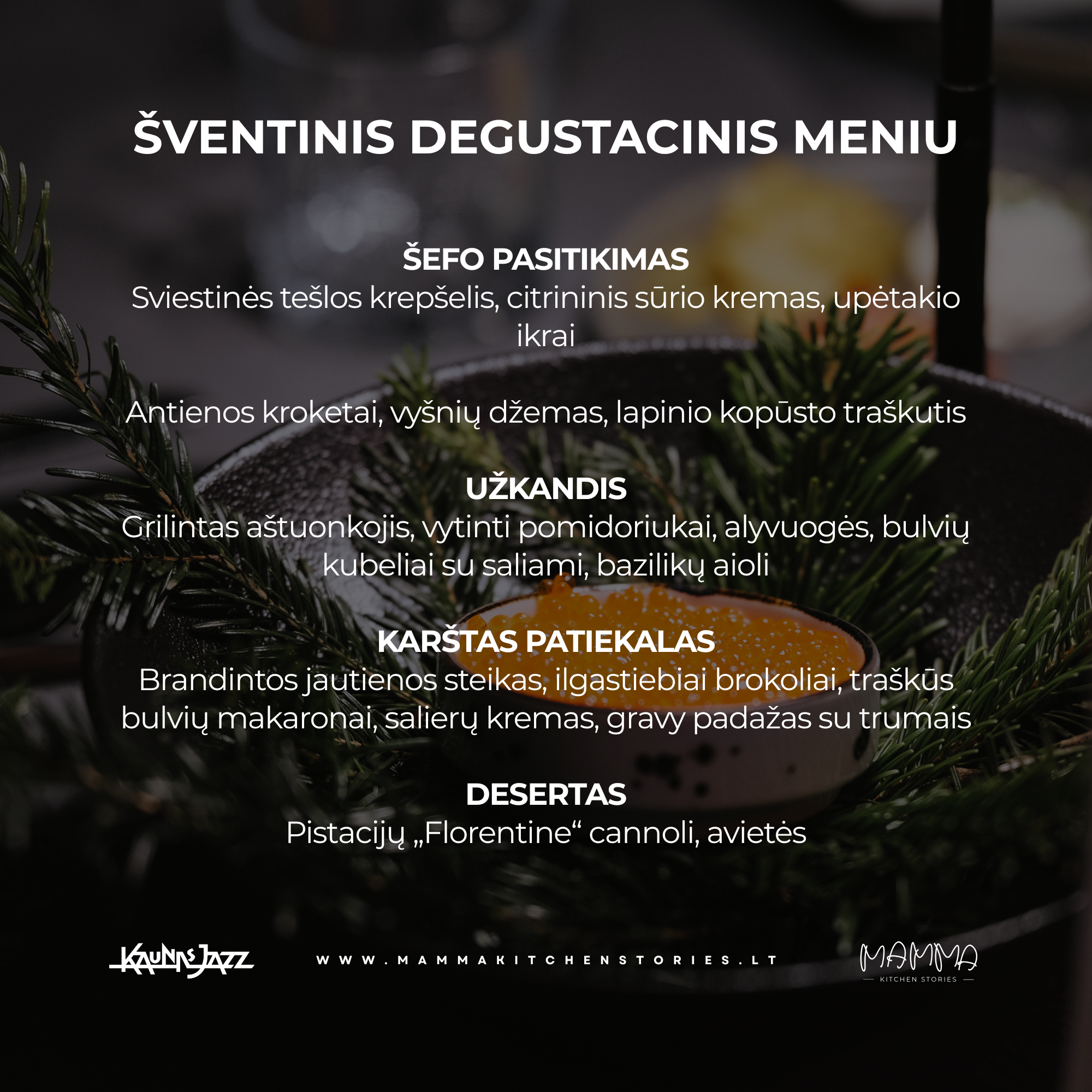 Naujieji 2026 - Kaunas Jazz & Mamma Kitchen Stories