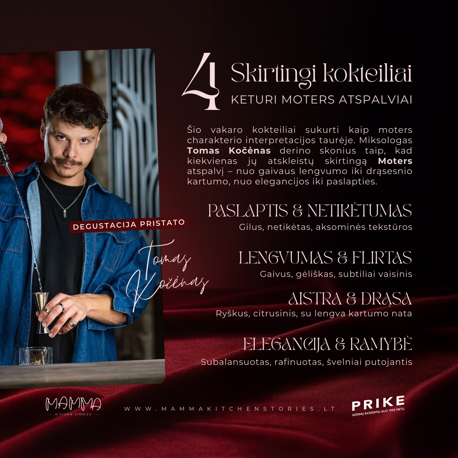 Keturi Moters Atspalviai