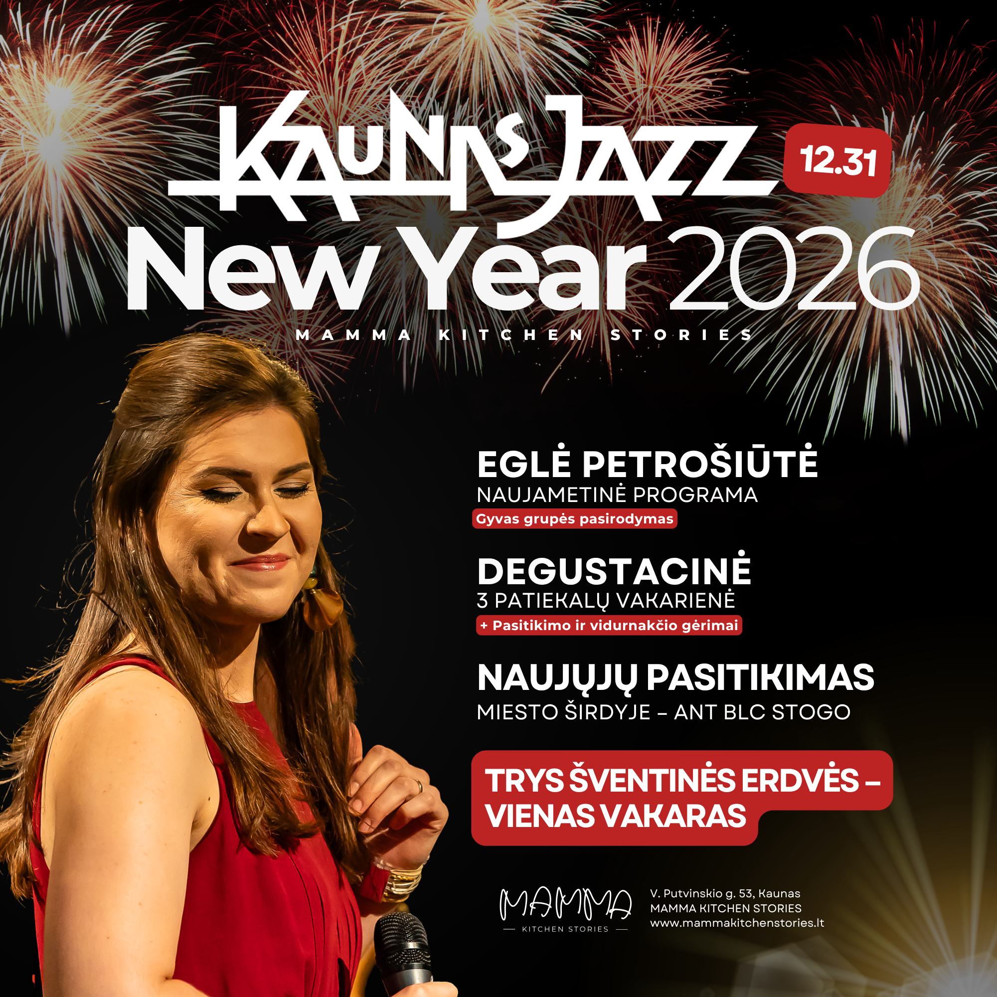 Naujieji 2026 - Kaunas Jazz & Mamma Kitchen Stories