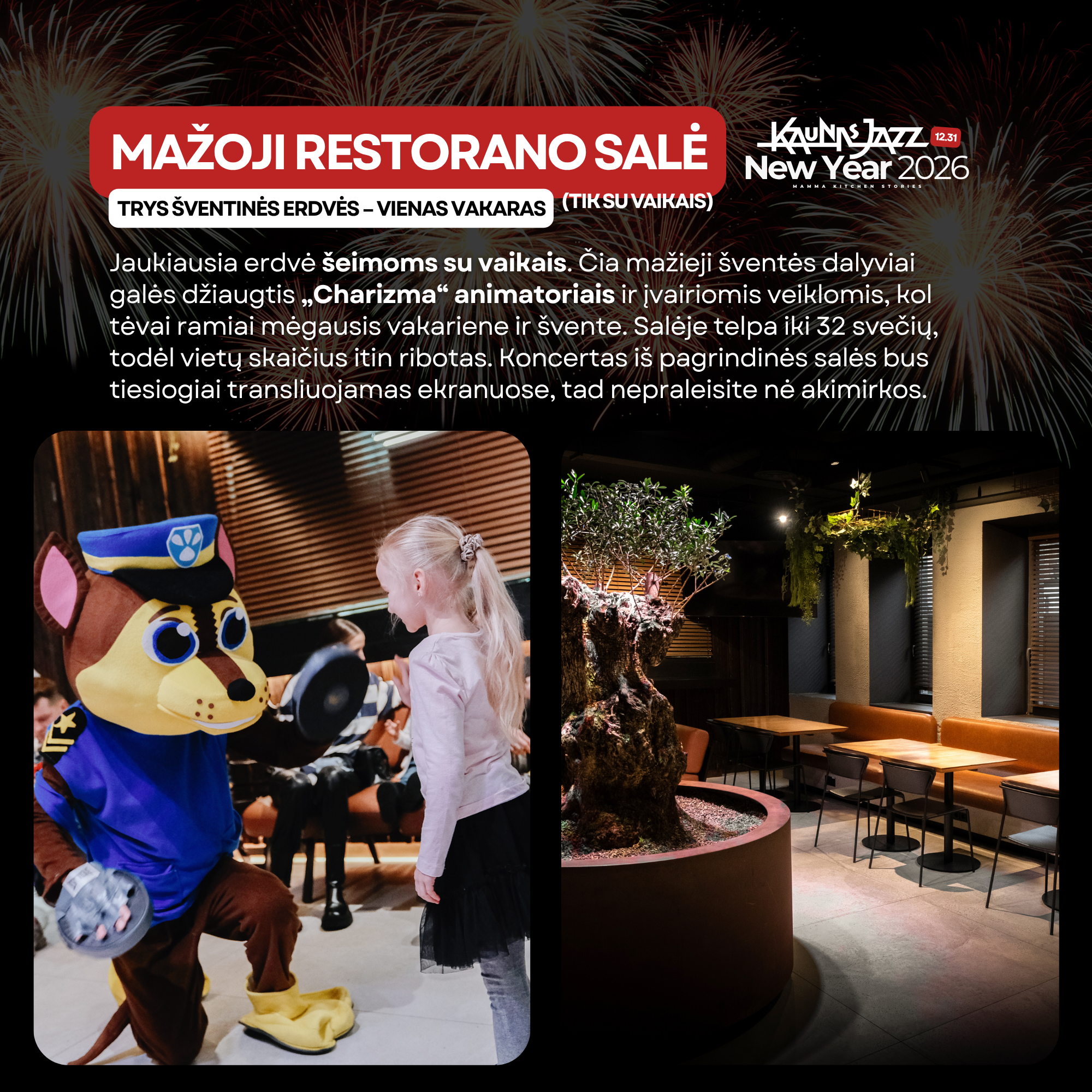 Naujieji 2026 - Kaunas Jazz & Mamma Kitchen Stories