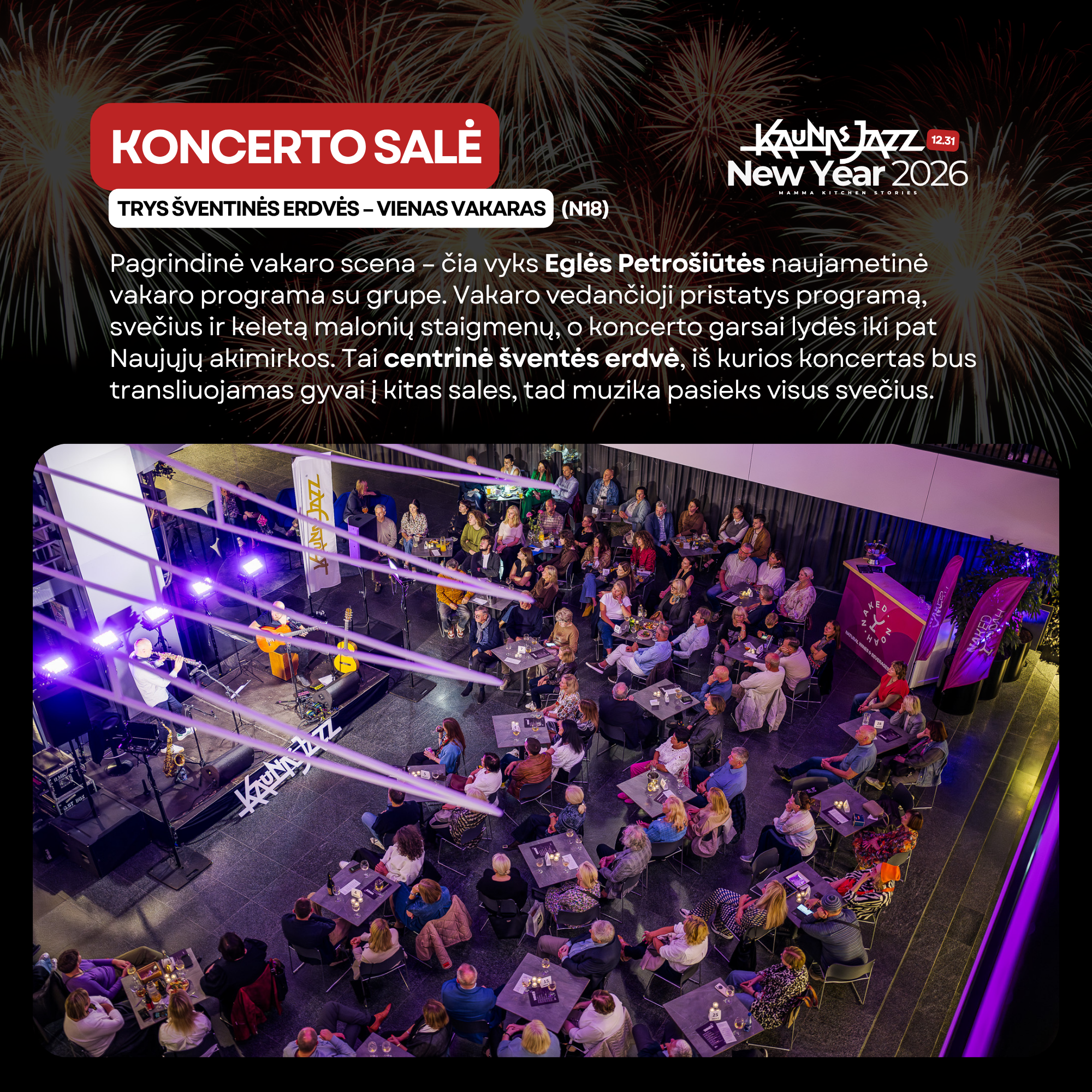 Naujieji 2026 - Kaunas Jazz & Mamma Kitchen Stories