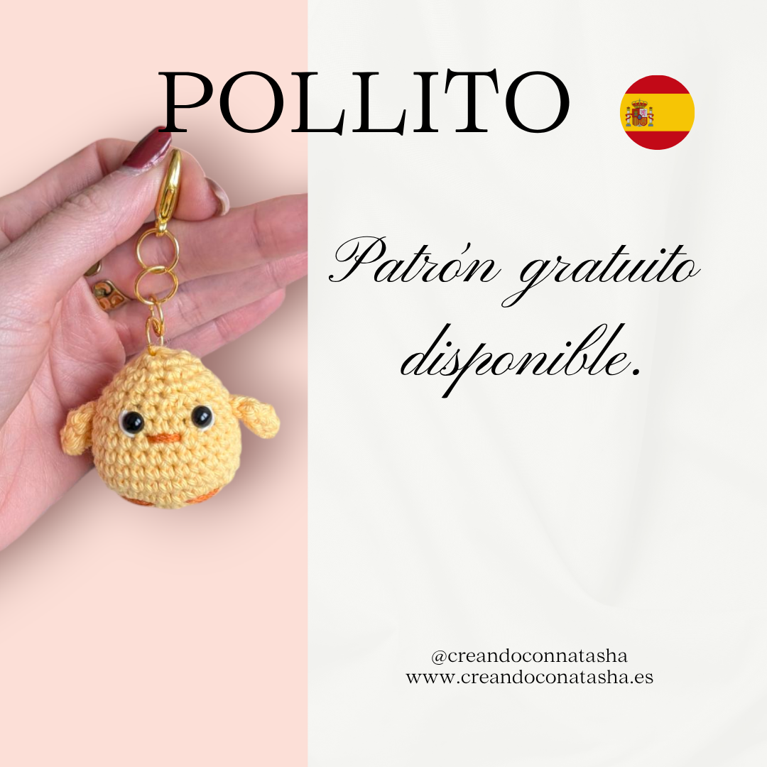 Patrón gratuito de amigurumi: pollito fácil a crochet (nivel principiante)