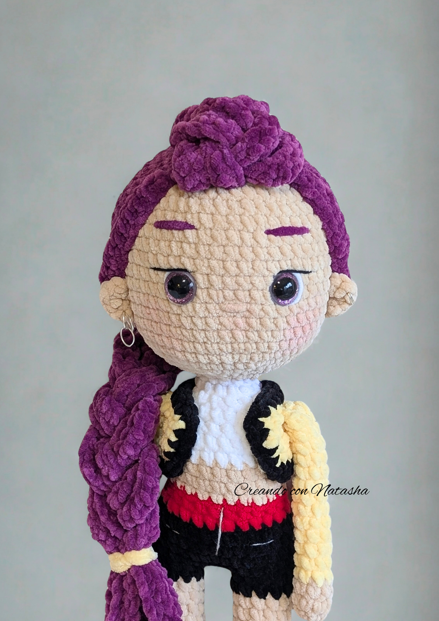 RUMI – Muñeca Amigurumi de 45 cm (Patrón PDF)