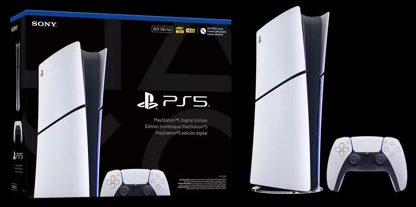 825GB بلايستيشن 5 سلم ديجيتال جديد