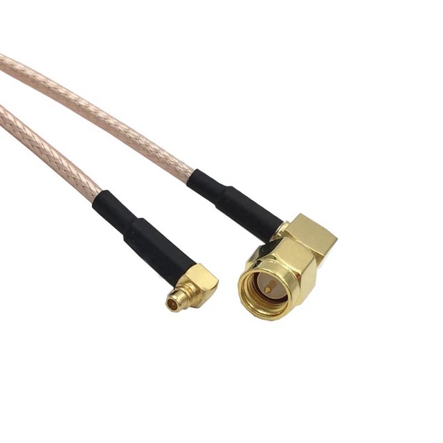 SMA Male Right Angle to MMCX Right Angle Coax Cable