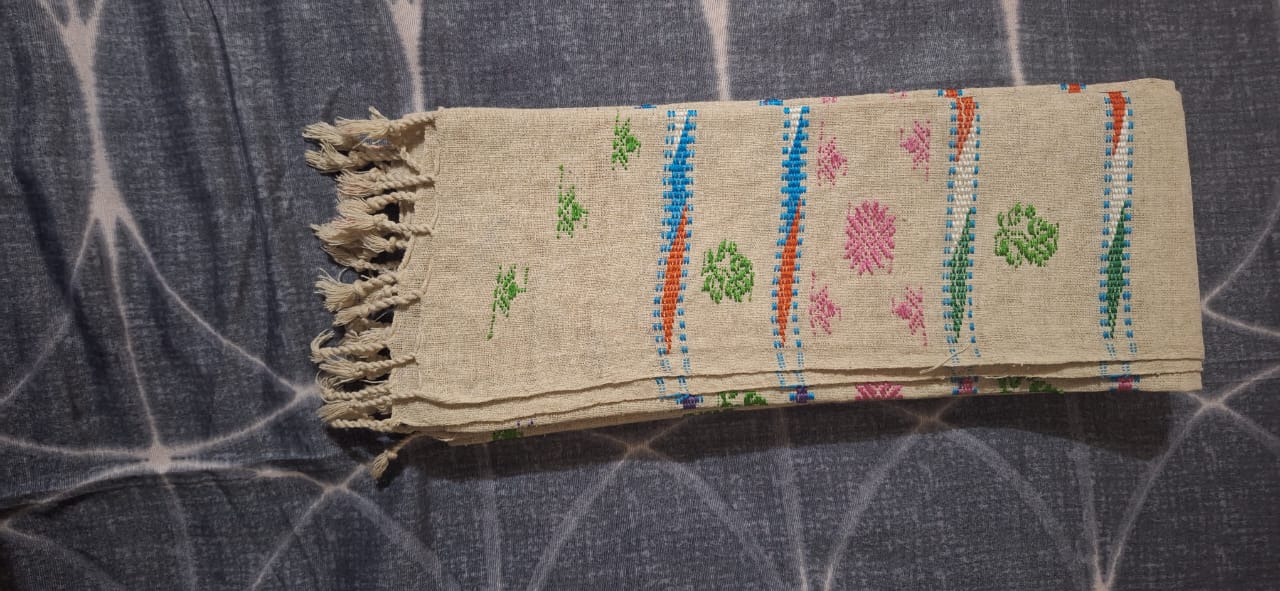 Silk Scarf ( Made of Eri Silk )