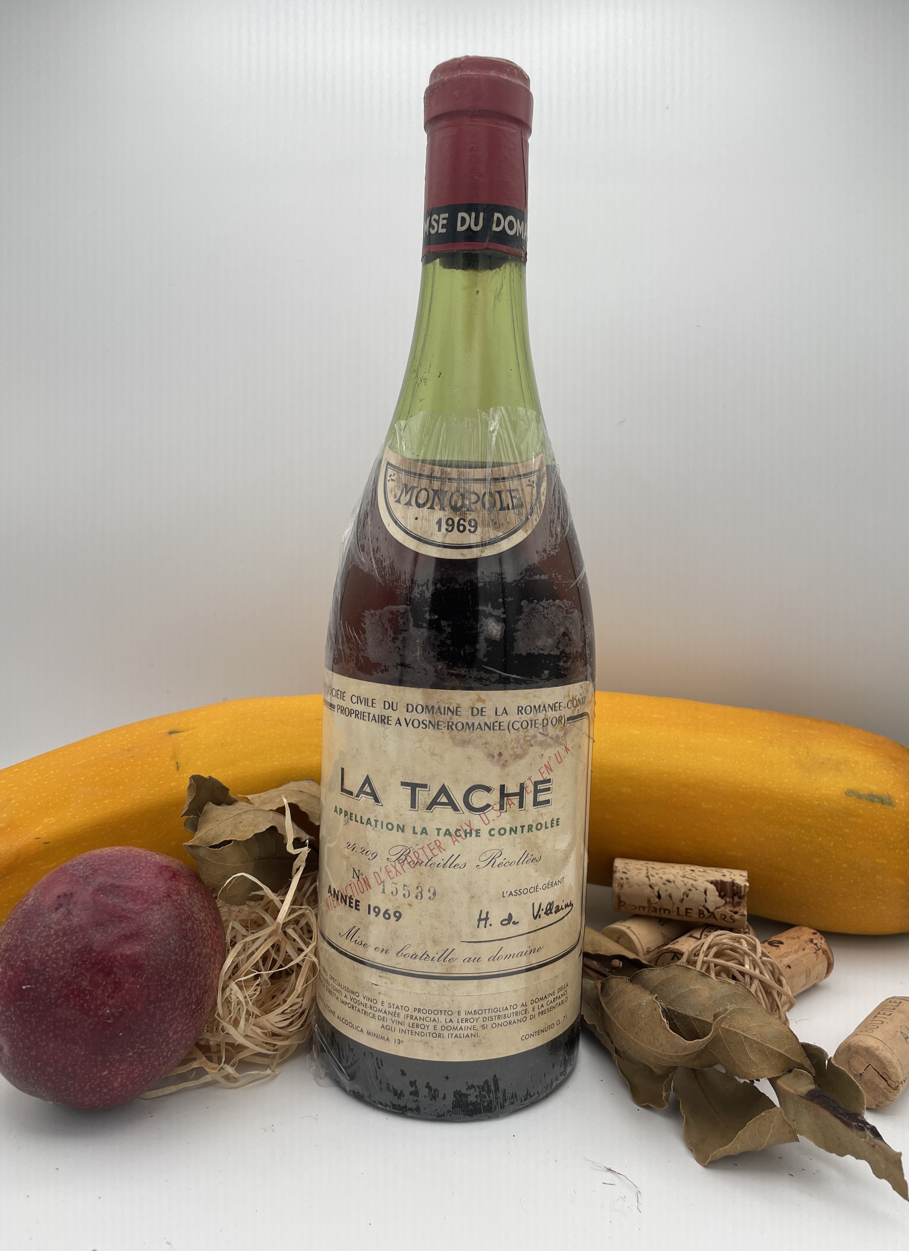 1969 LA TÂCHE DOMAINE DE LA ROMANÉE CONTI