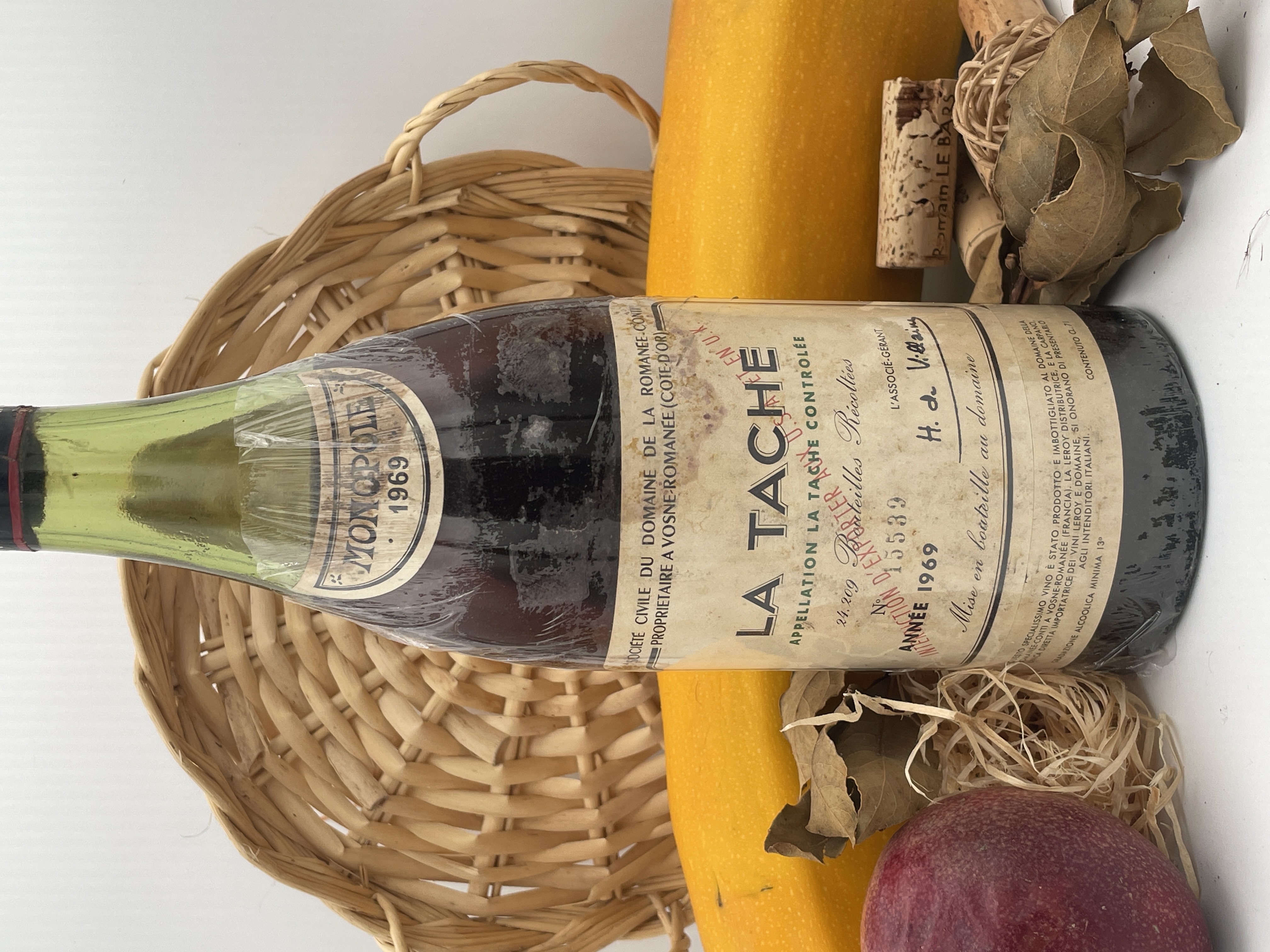 1969 LA TÂCHE DOMAINE DE LA ROMANÉE CONTI