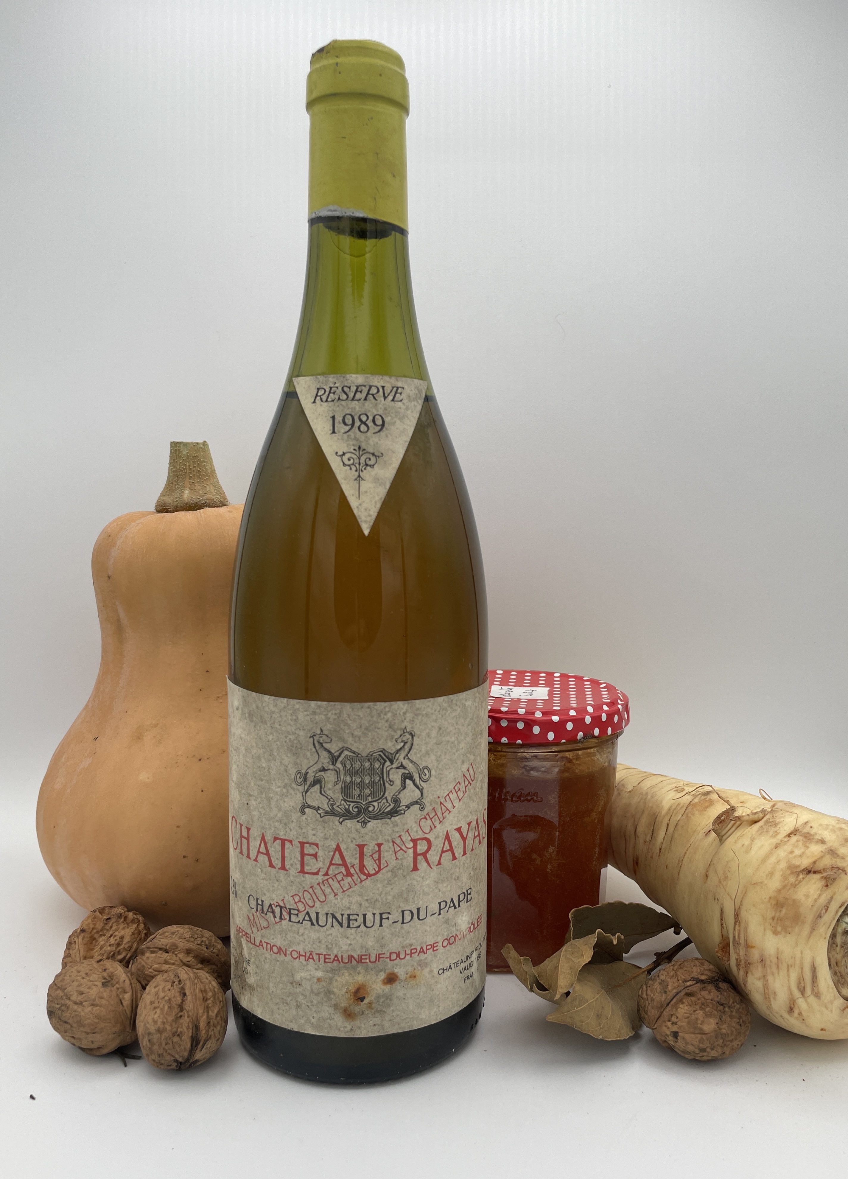 1989 RAYAS CHÂTEAUNEUF-DU-PAPE BLANC 
