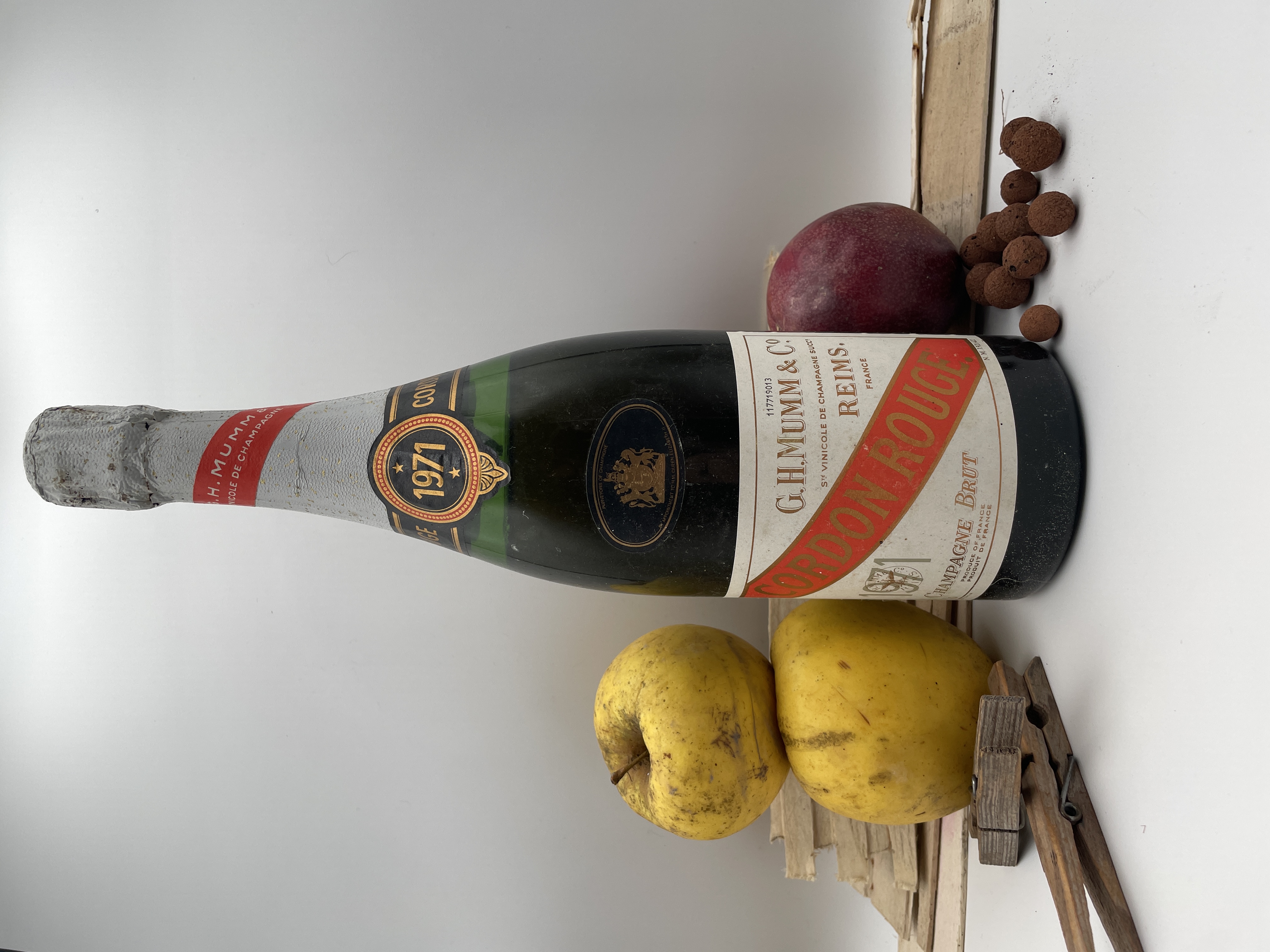 1971 Champagne Mumm Cordon Rouge Brut 