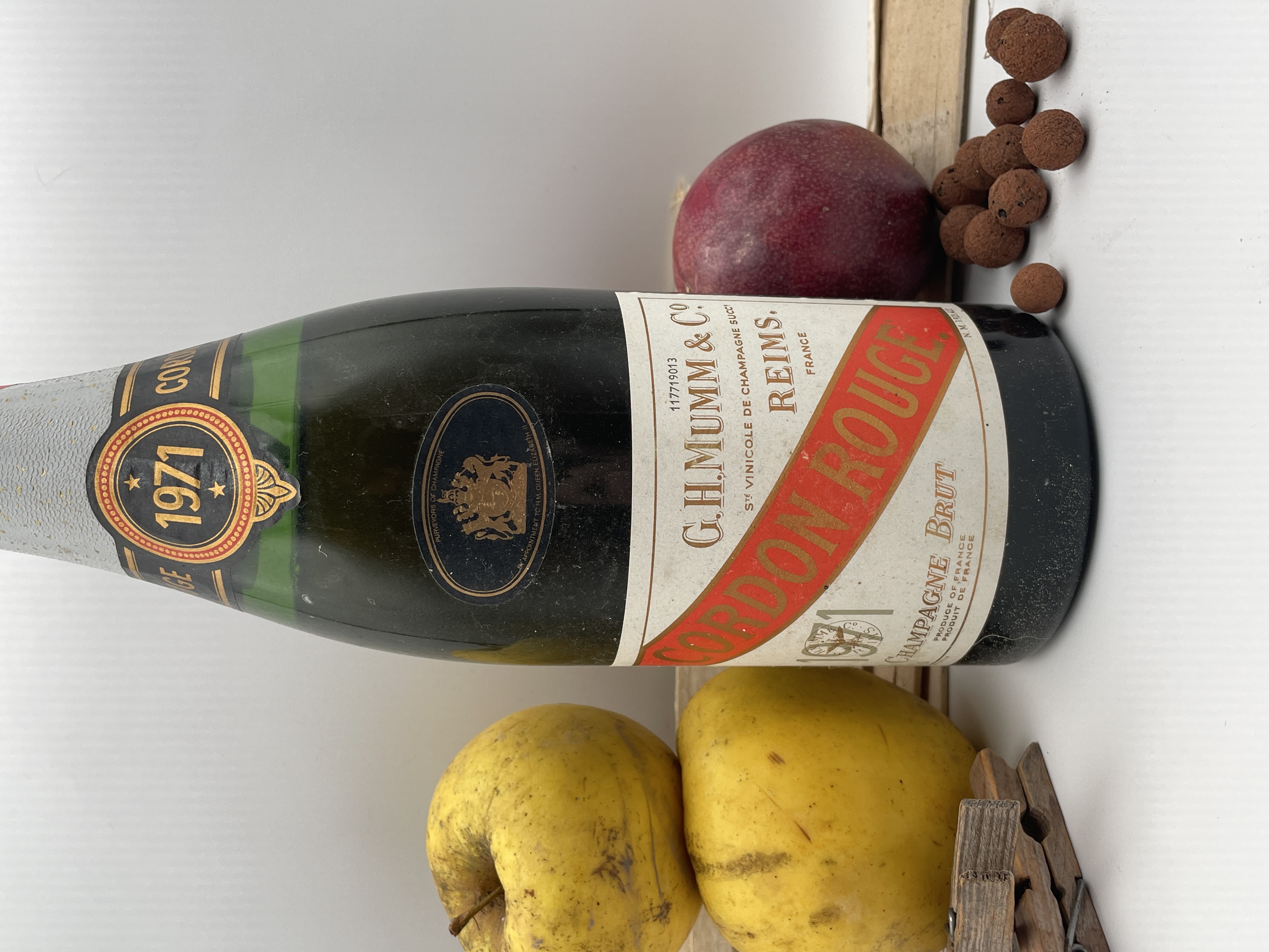 1971 Champagne Mumm Cordon Rouge Brut 