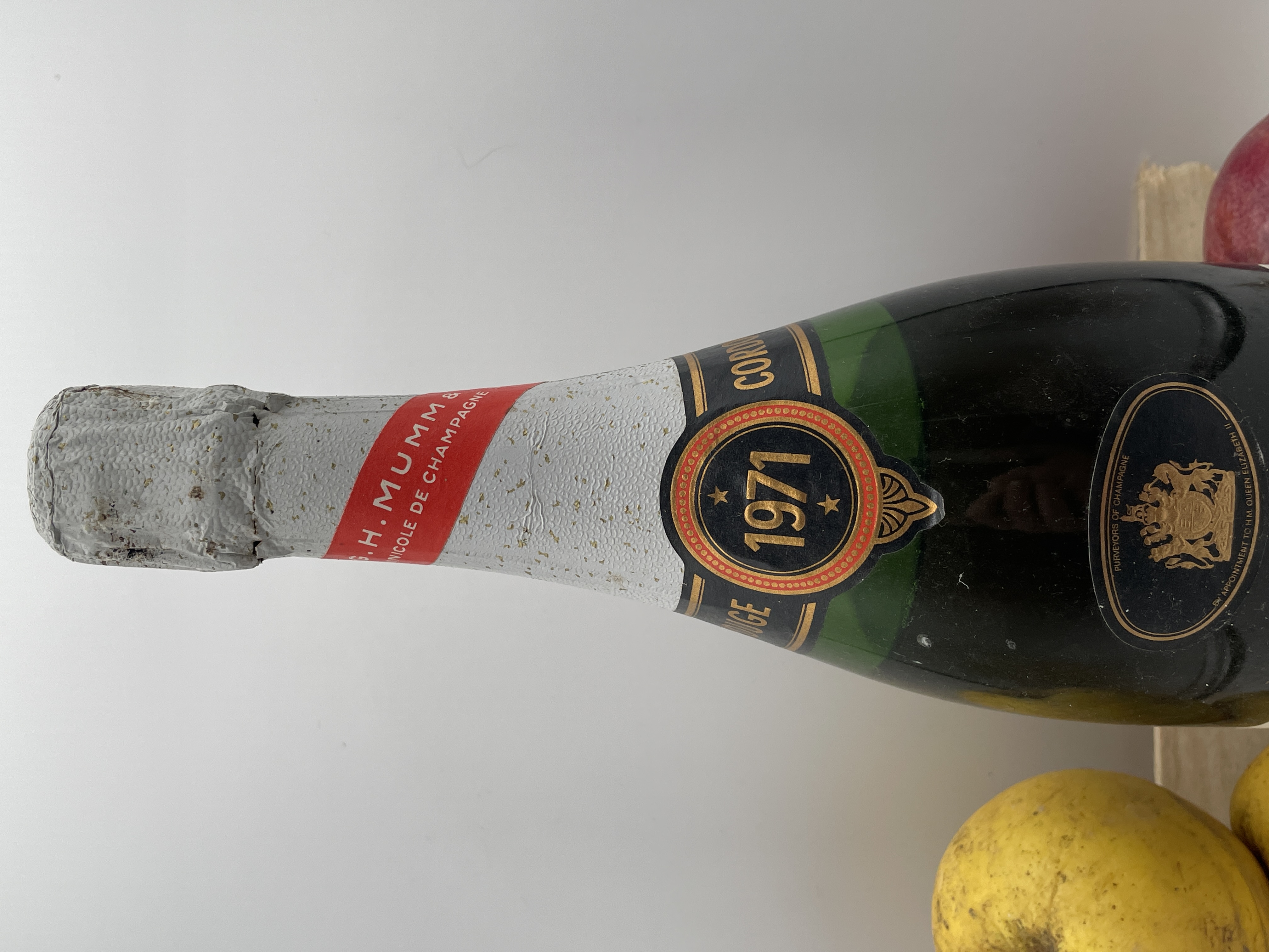 1971 Champagne Mumm Cordon Rouge Brut 