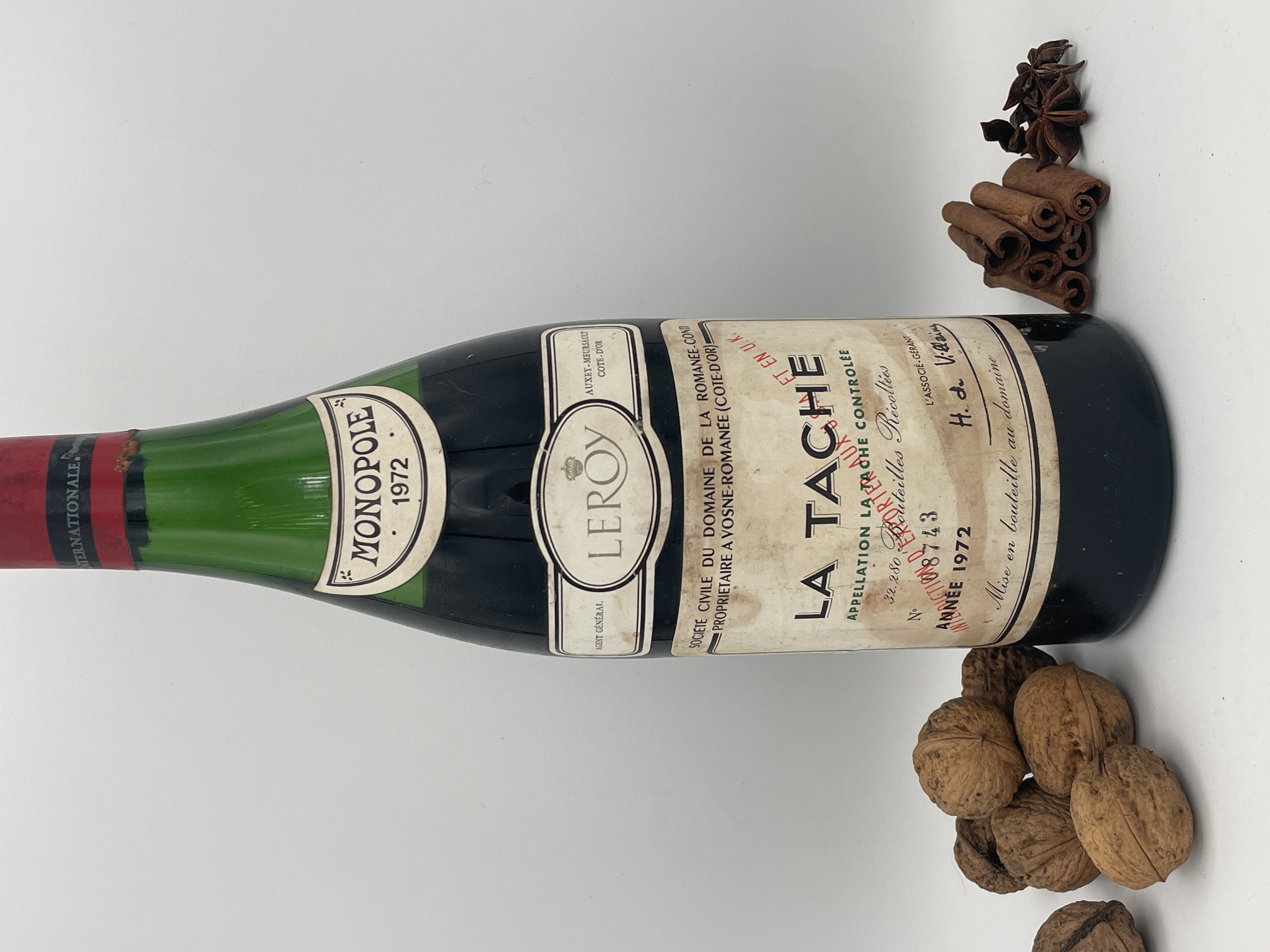 1972 Domaine de la Romanée-Conti La Tâche Grand Cru