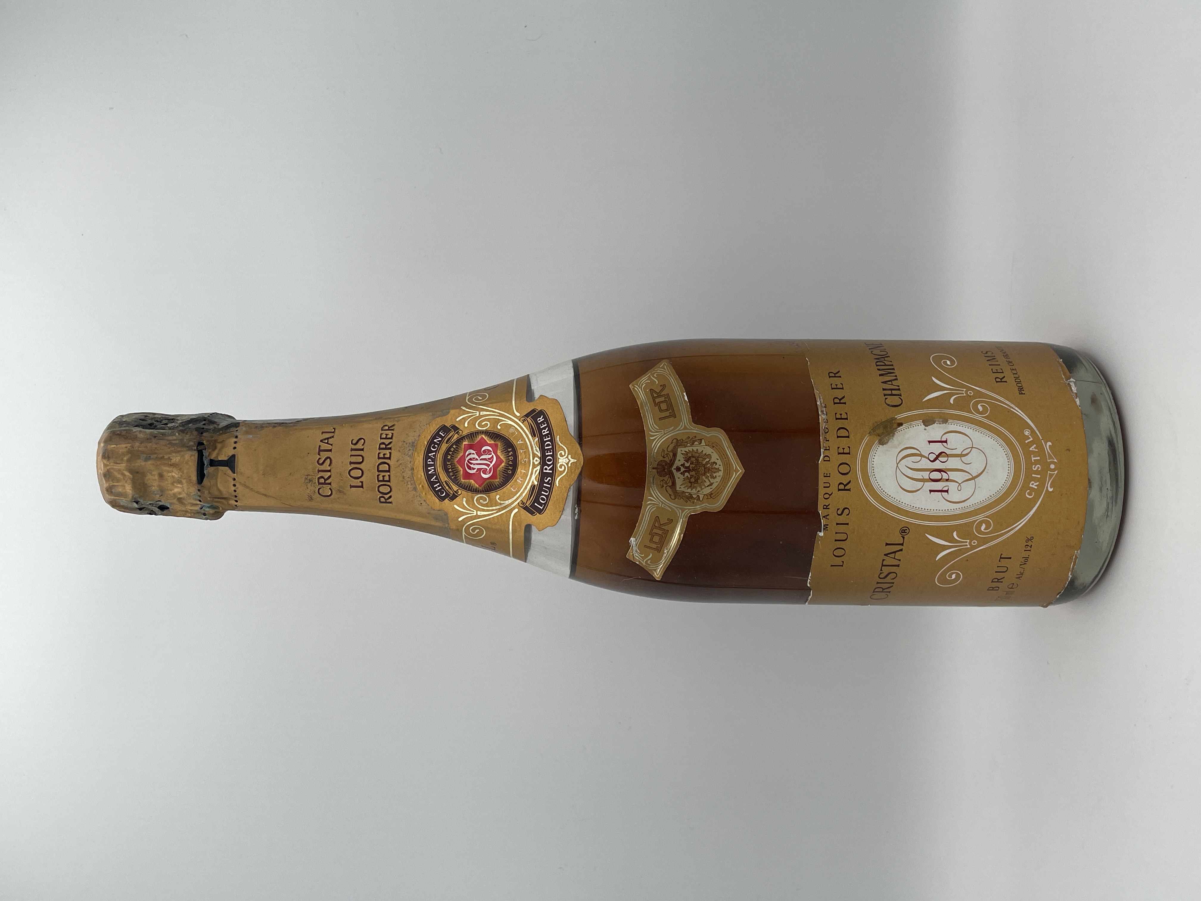 1981 CRISTAL LOUIS ROEDERER CHAMPAGNE