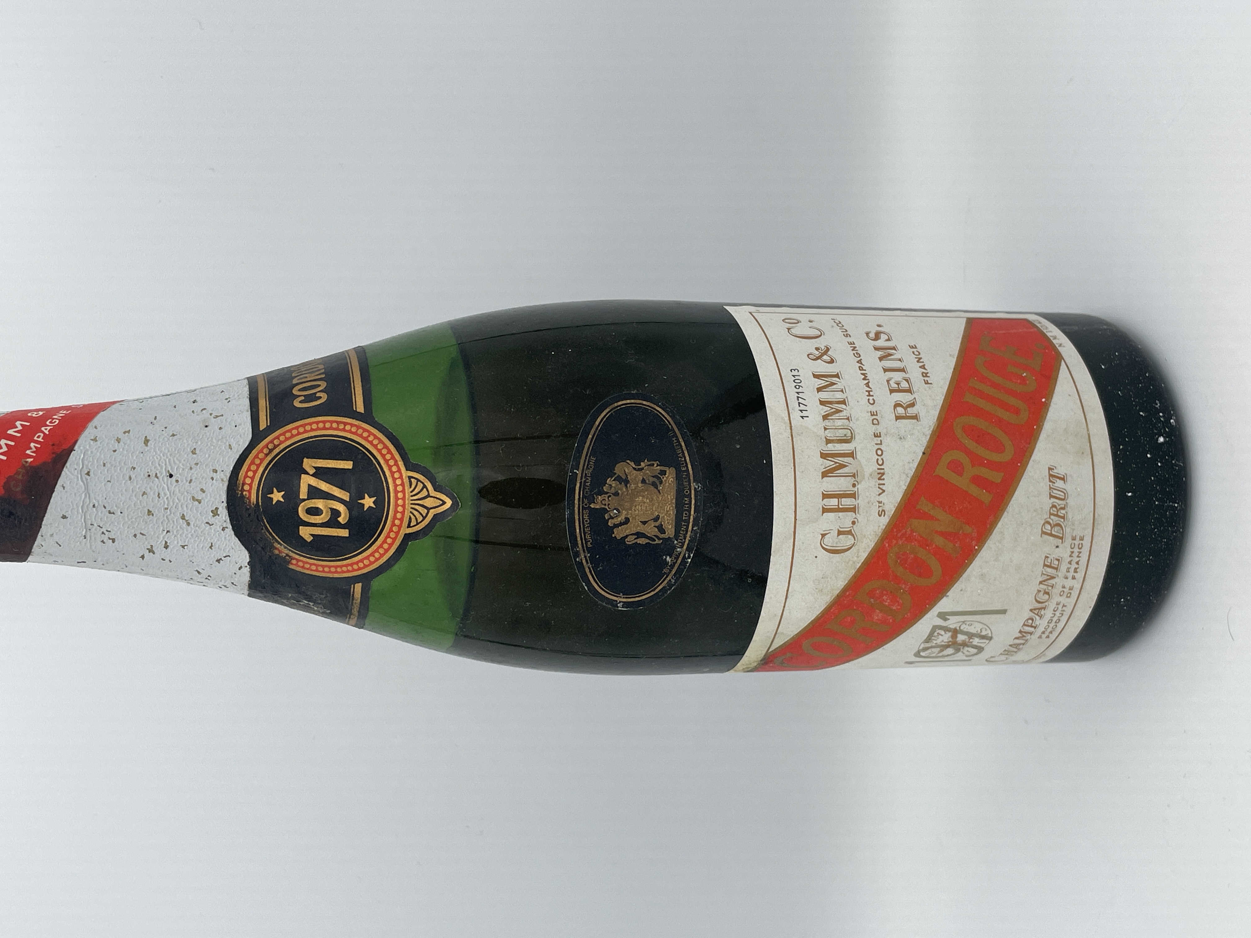 1971 Champagne Mumm Cordon Rouge Brut