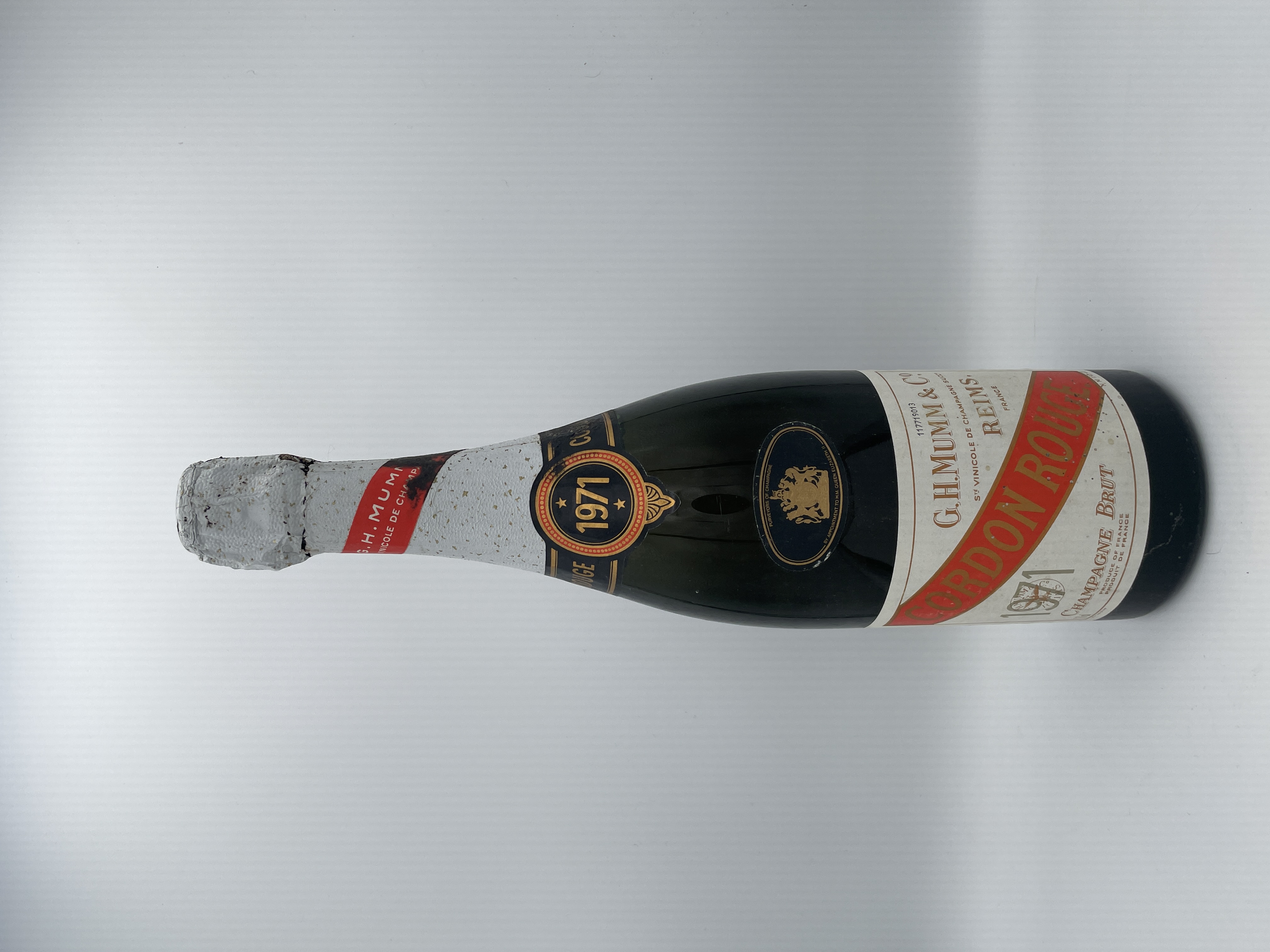 1971 Champagne Mumm Cordon Rouge Brut 