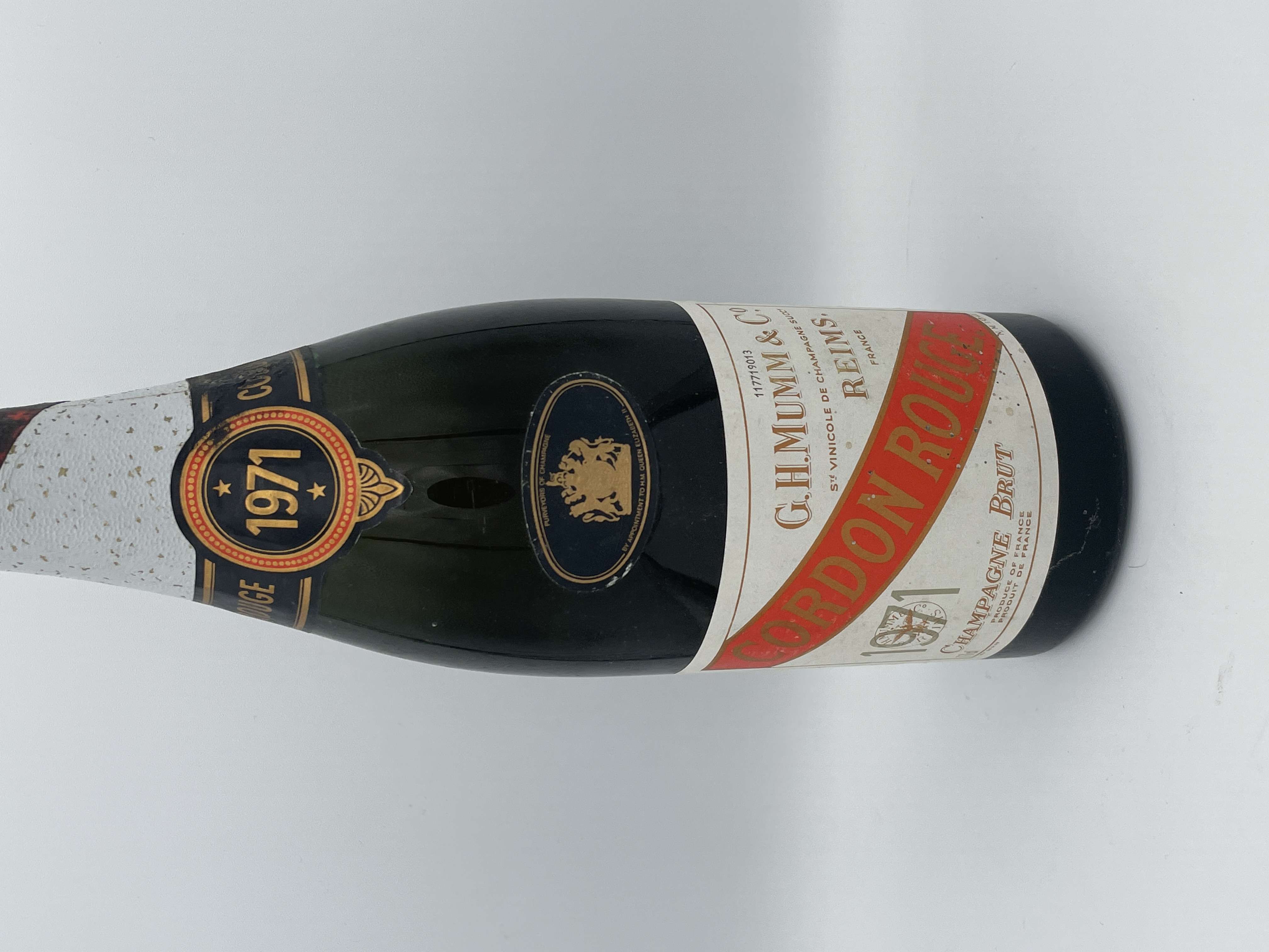 1971 Champagne Mumm Cordon Rouge Brut 