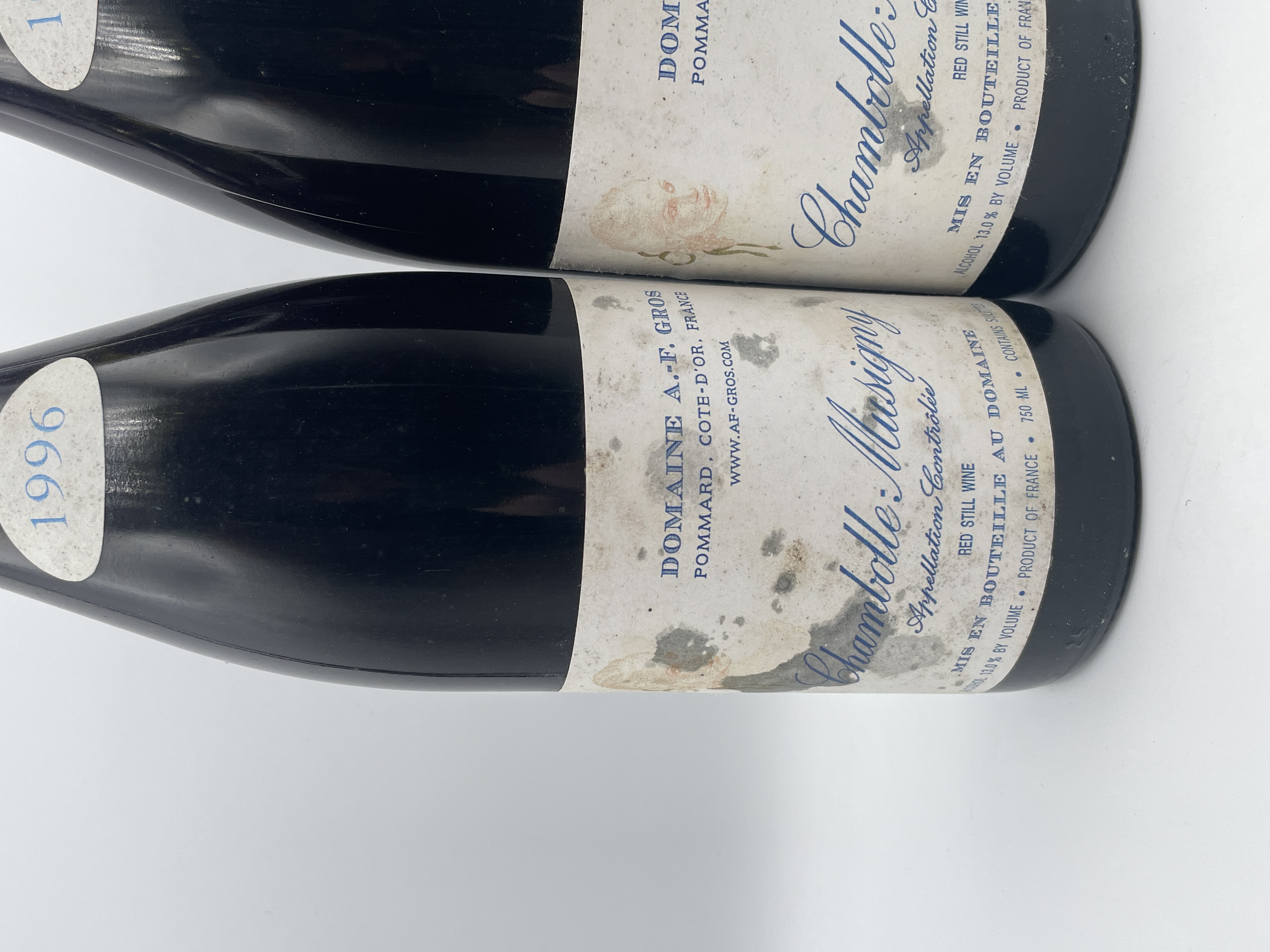 1996 Domaine A.F. Gros Chambolle-Musigny 2 bottles