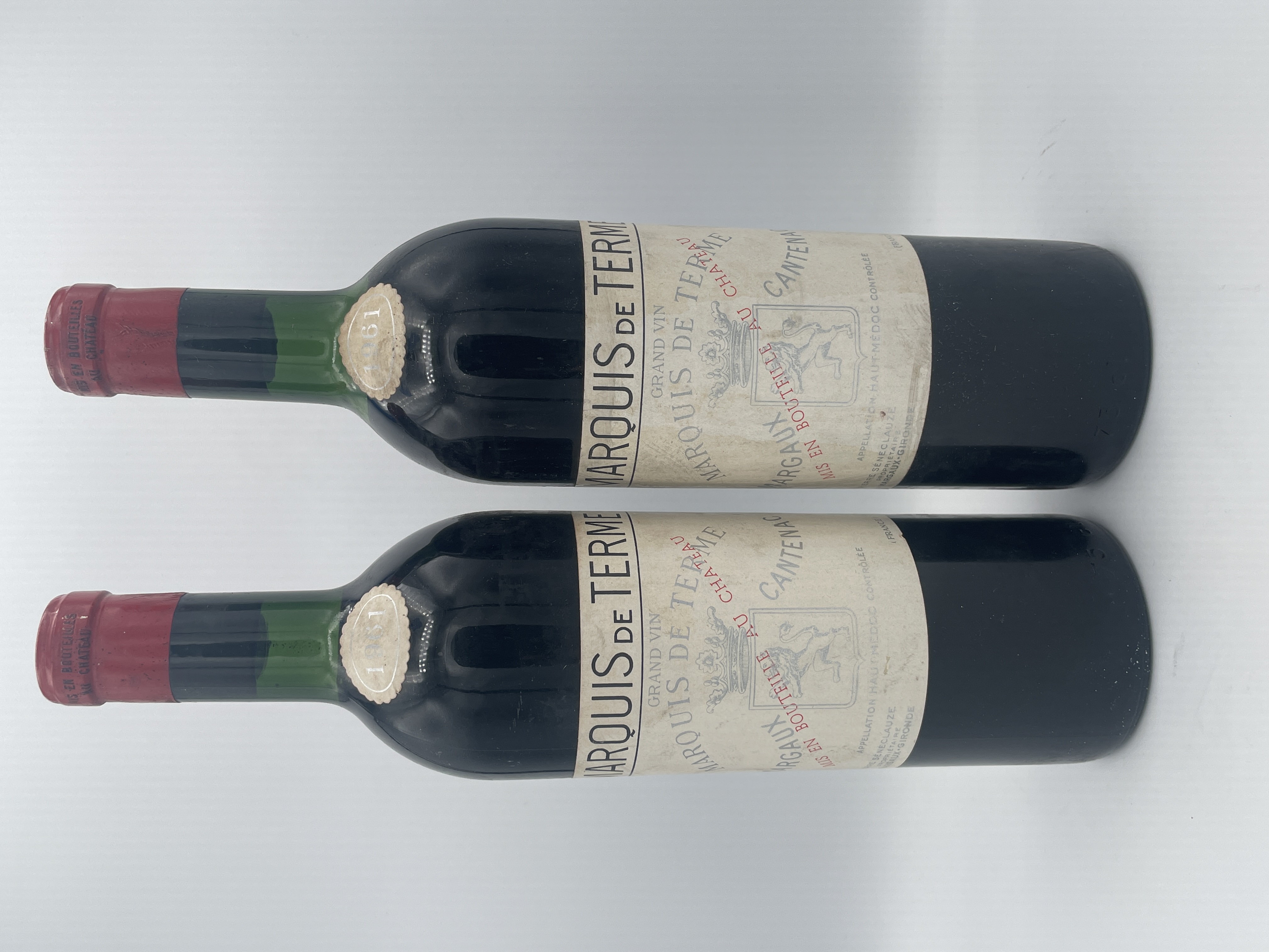 1961 Château Marquis de Terme – Margaux, 4ème Grand Cru Classé