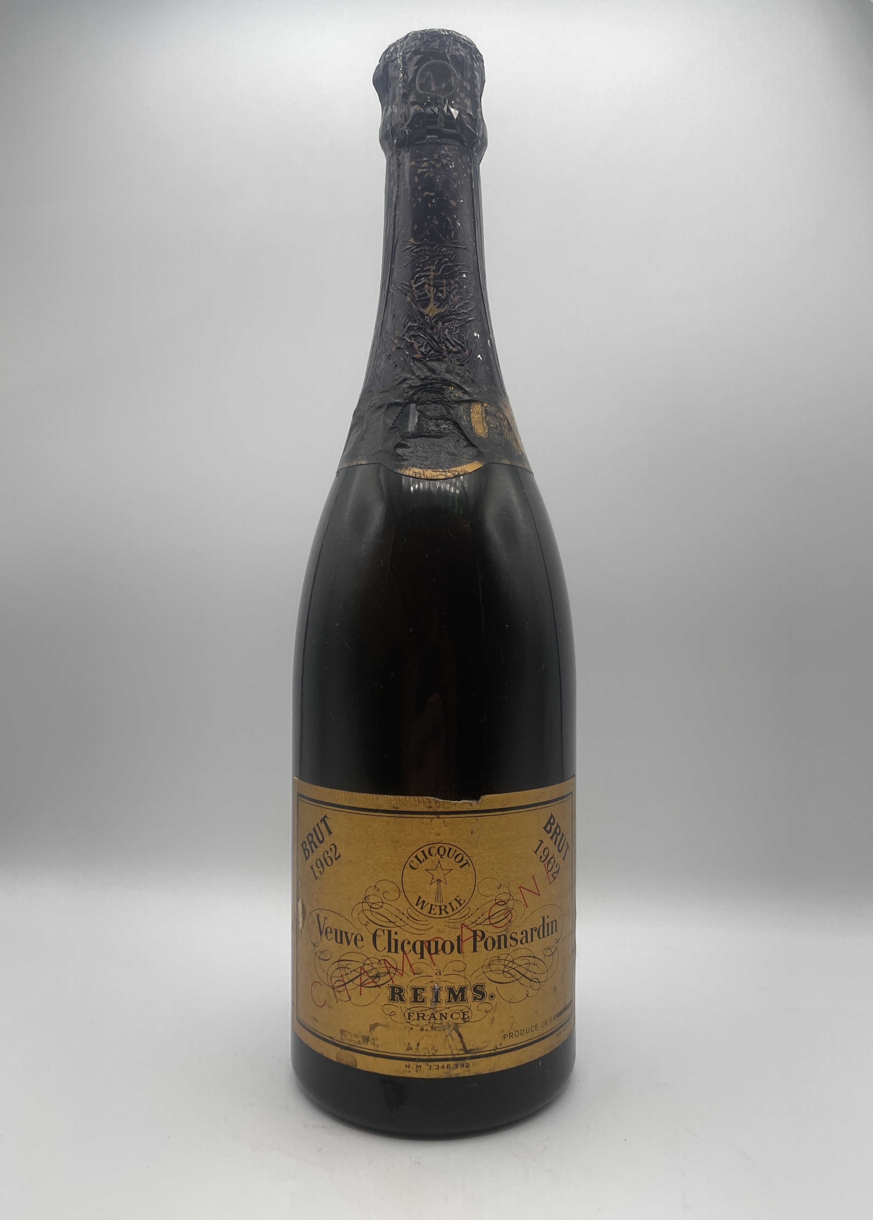 1962 Veuve Clicquot Ponsardin, Vintage Brut