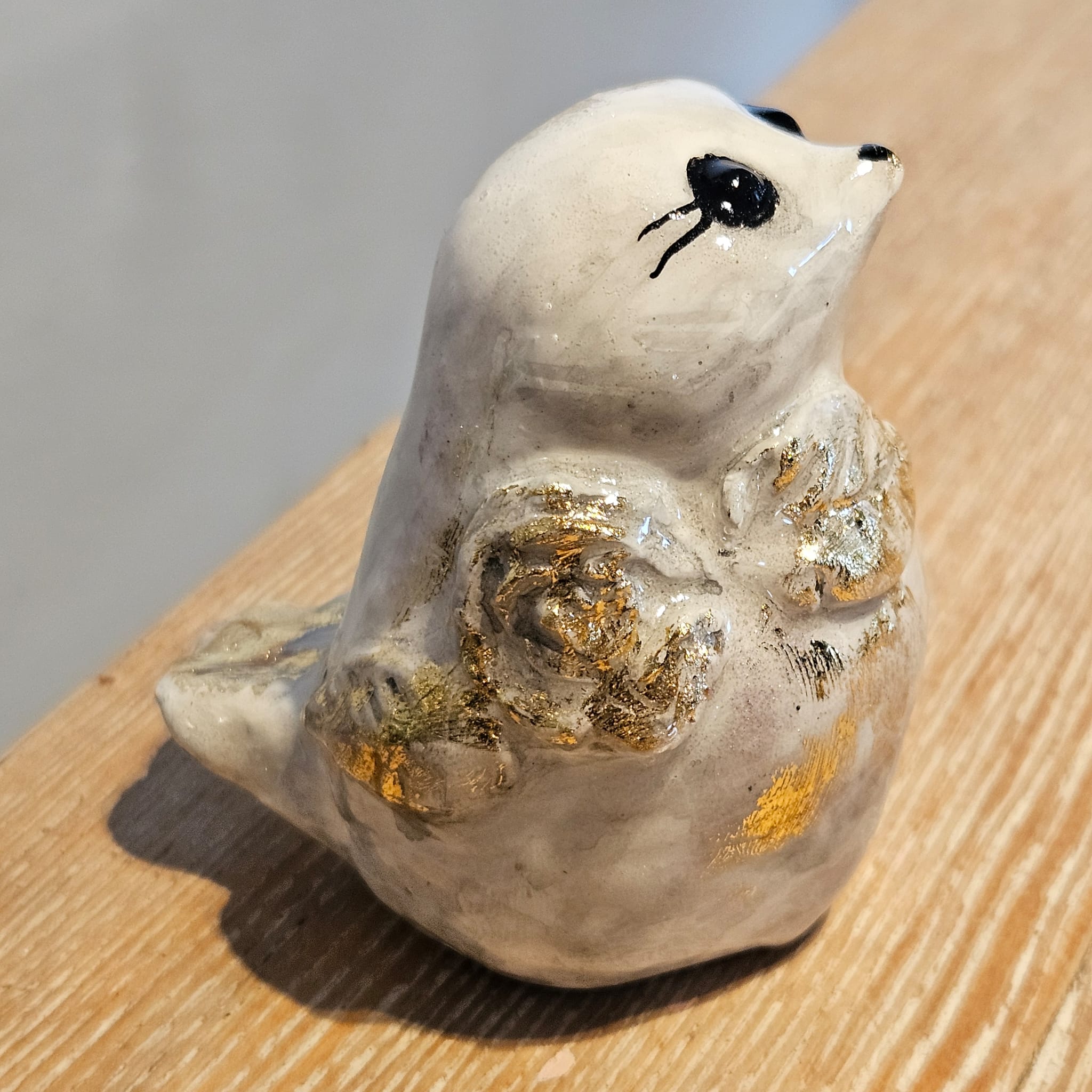 Tendre Shabinette sculptée dorée...