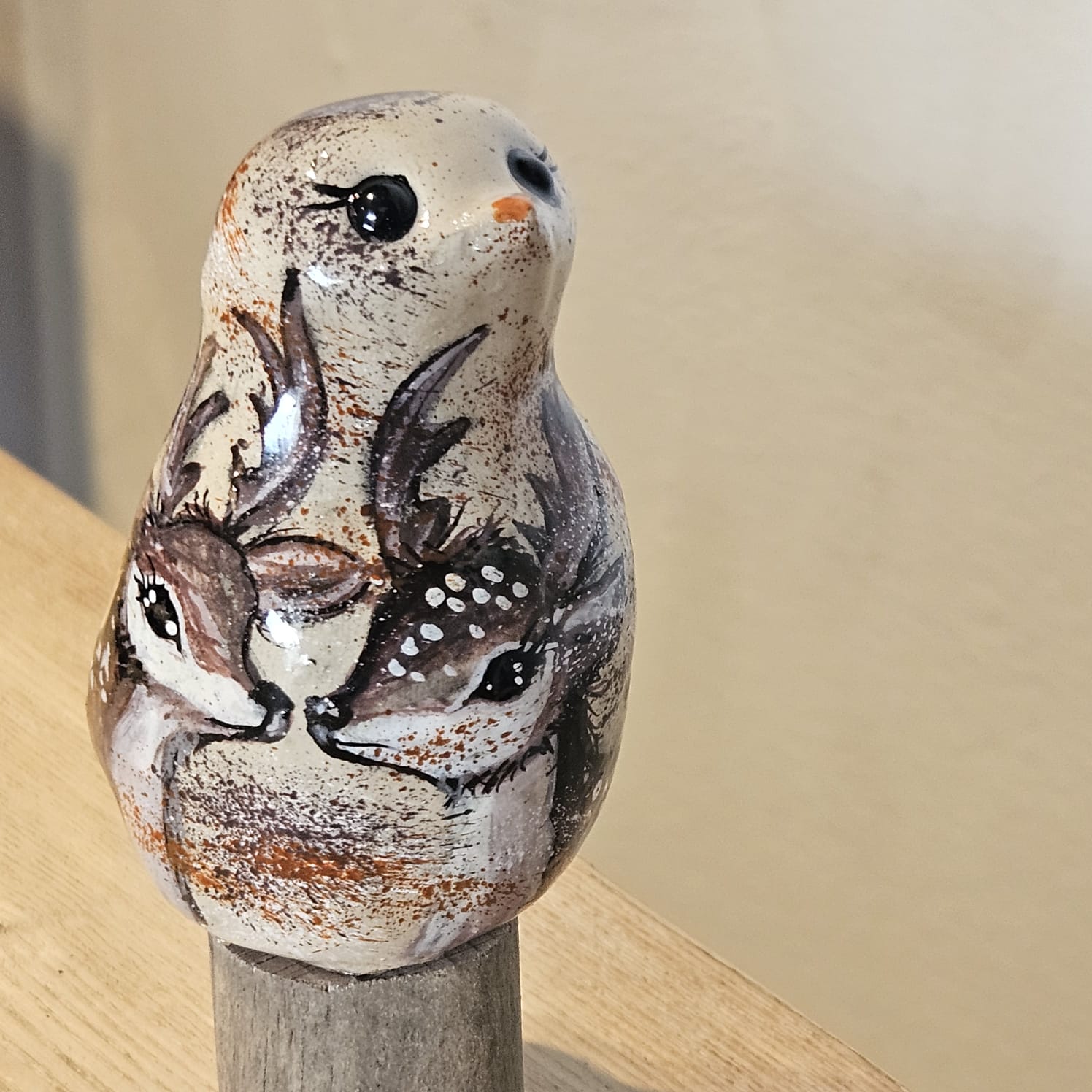 Fin d'été pour ces nobles animaux... ♡  oiseau hors gabarit, plus grand de qq centimètres.