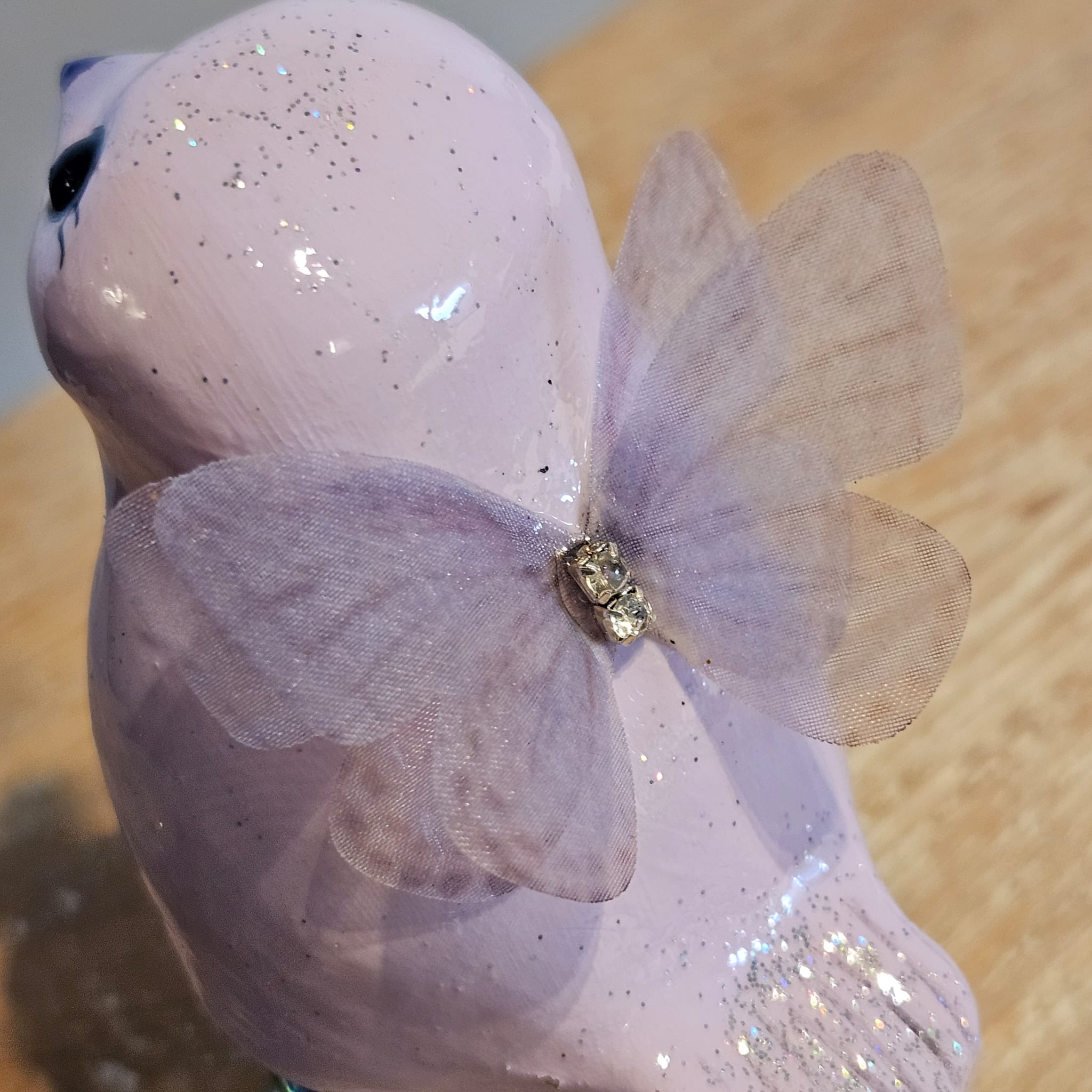 Oiseau-Papillon sur son trône féerique ☆ 
