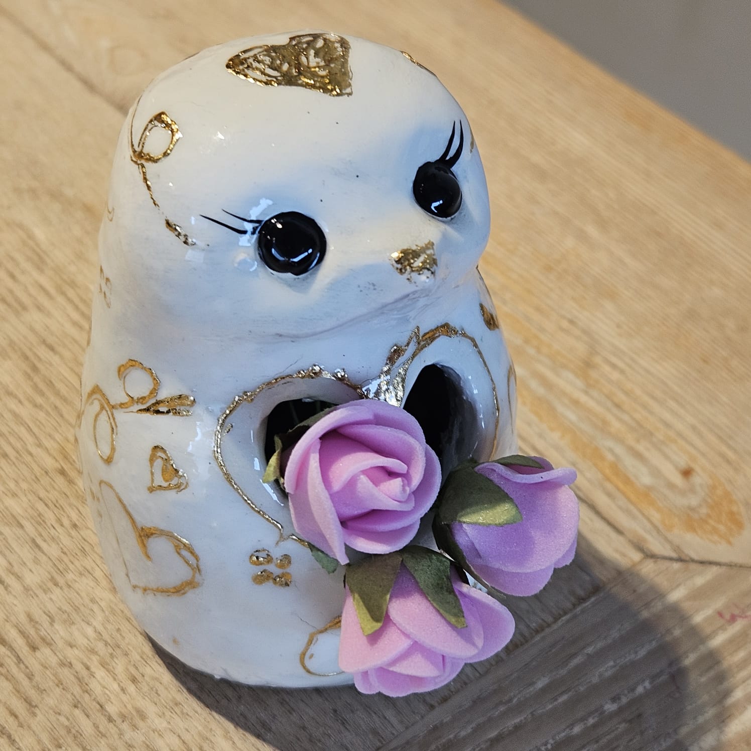 Oiseau XXL au coeur brisé et ouvert