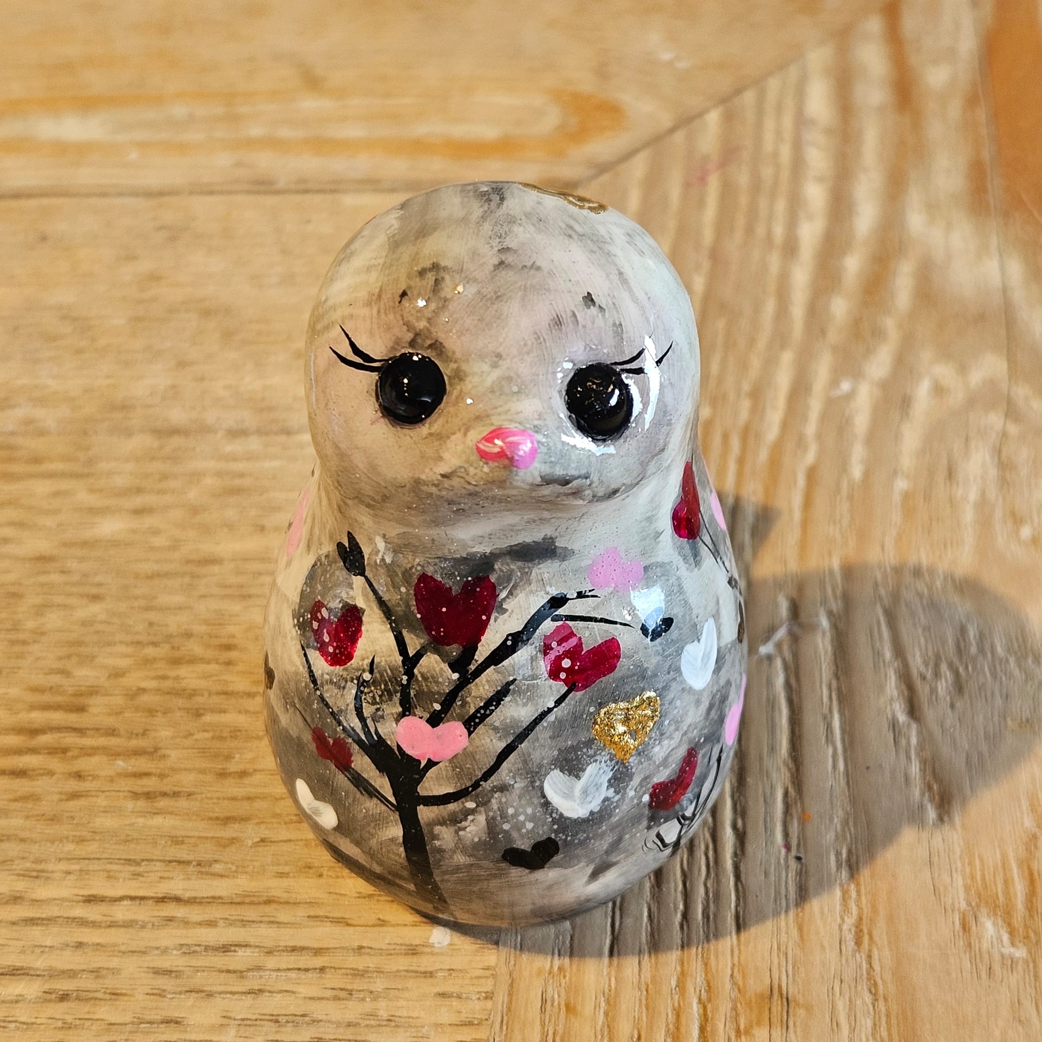 Arbre de vie dans le cœur de l'oiseau