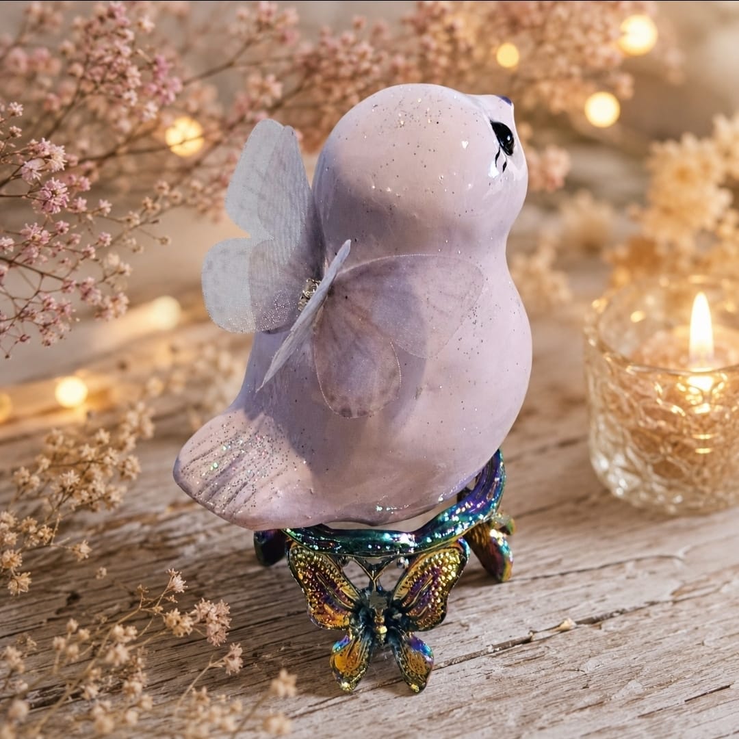 Oiseau-Papillon sur son trône féerique ☆ 