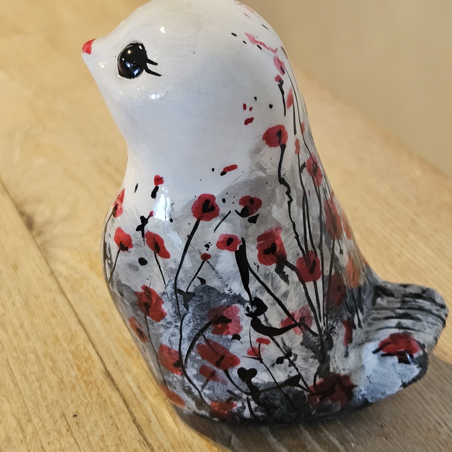 Coquelicot légendaire des oiseaux 