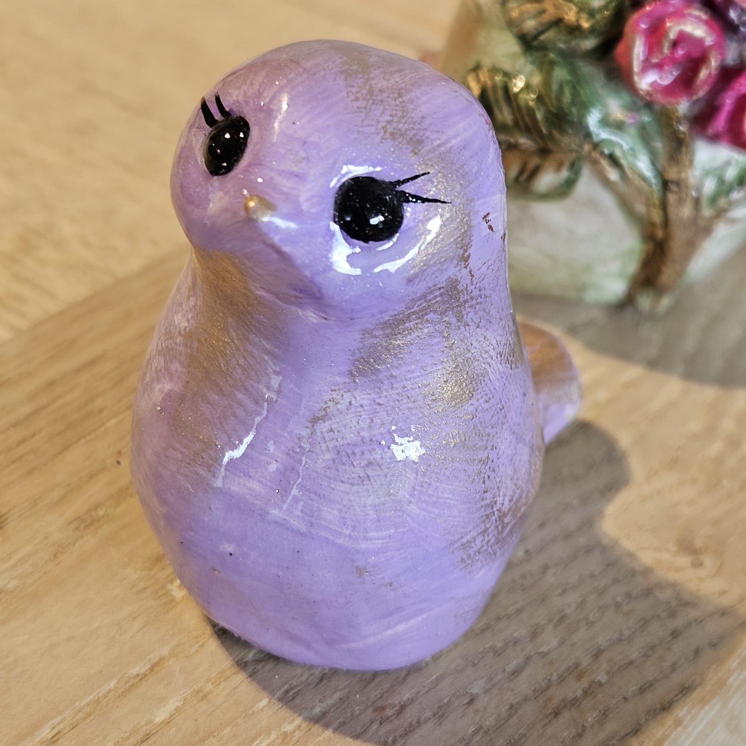 Oiseau " petit " 120gr contre 180 au modelage. " united color.