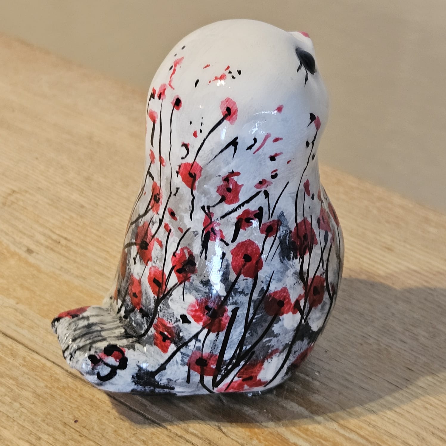 Coquelicot légendaire des oiseaux 