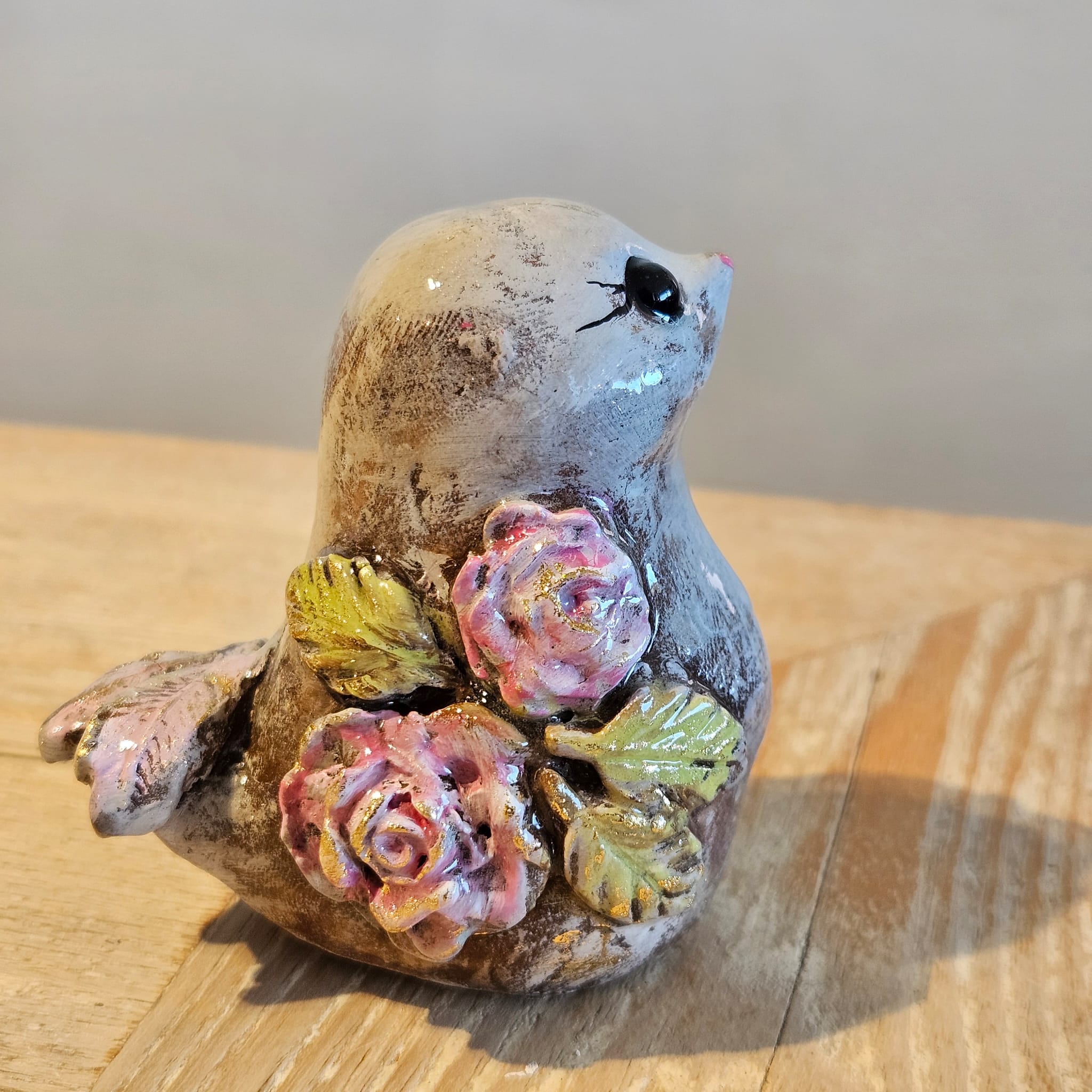 Shabby chic tons bruns et or