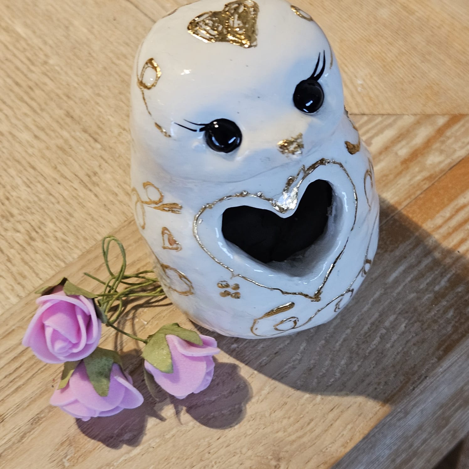 Oiseau XXL au coeur brisé et ouvert