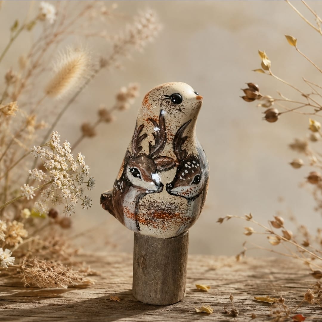 Fin d'été pour ces nobles animaux... ♡  oiseau hors gabarit, plus grand de qq centimètres.