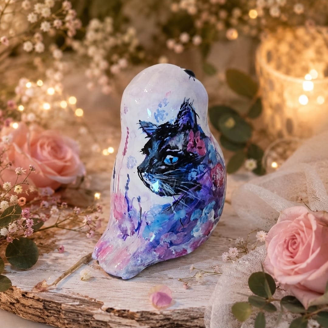 Le chat aux fleurs 🌸 