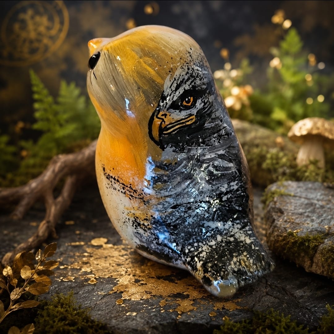 Rouge-Gorge animal totem " l'aigle"