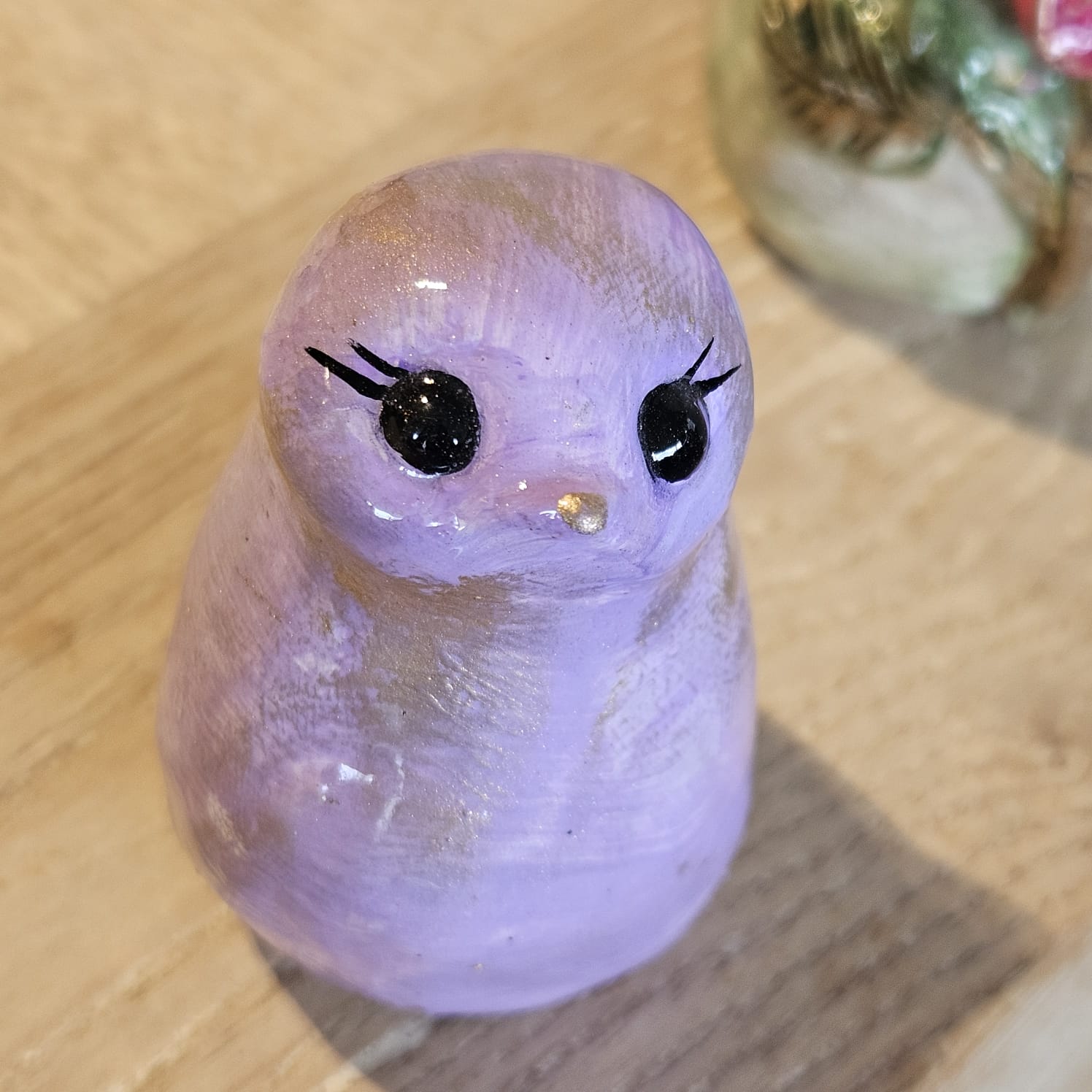 Oiseau " petit " 120gr contre 180 au modelage. " united color.